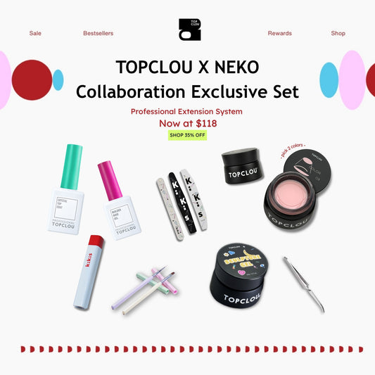 Topclou Nailhaus Nail Extension Kit – Complete Sculpting System – TOPCLOU x NEKO
