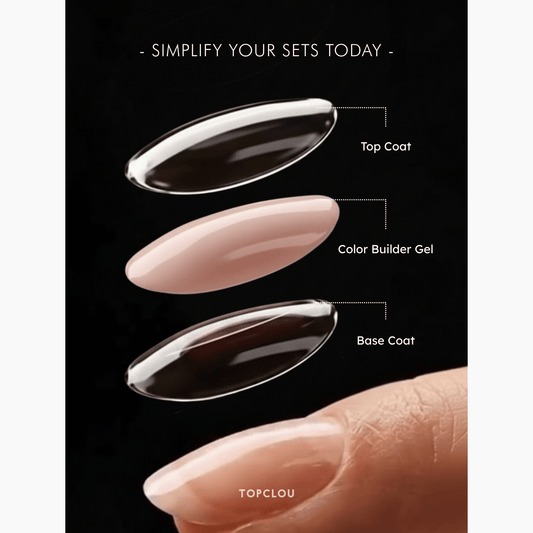 Topclou Nailhaus Complete Color Builder Kit – 6 Shades + Free Essentials