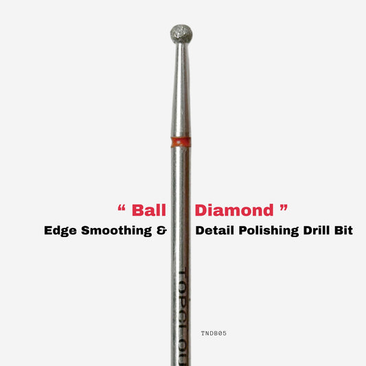 TOPCLOU Ball Diamond Nail Drill Bit