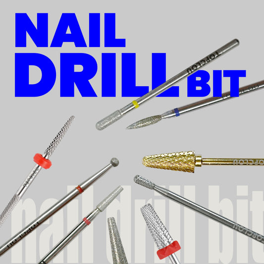 TOPCLOU E-File Nail Drill Bit - Choose the right by service step