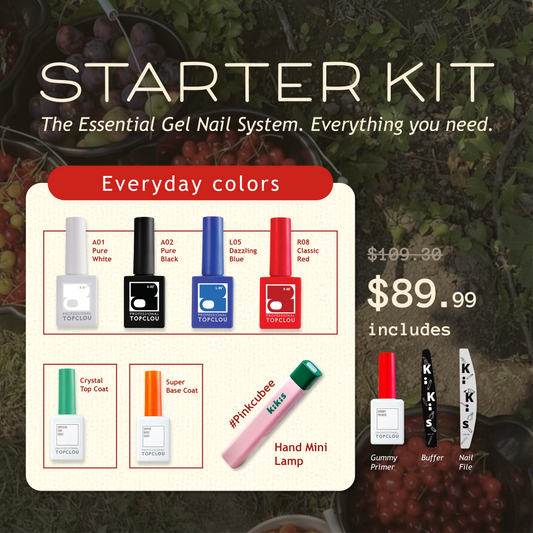 Topclou Nailhaus Starter Kit - core colors