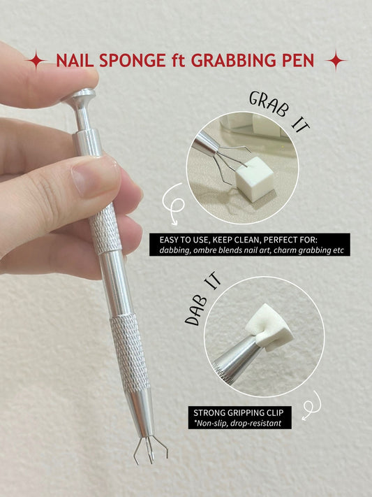 Topclou Nailhaus Nail Sponge Grabbing Pen