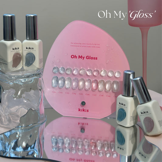 Topclou Nailhaus KIKIS Oh My Gloss Cat Eye Collection (10)