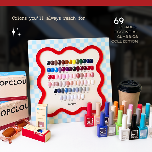 Topclou Nailhaus TOPCLOU 69 Colors Essential Classics collection