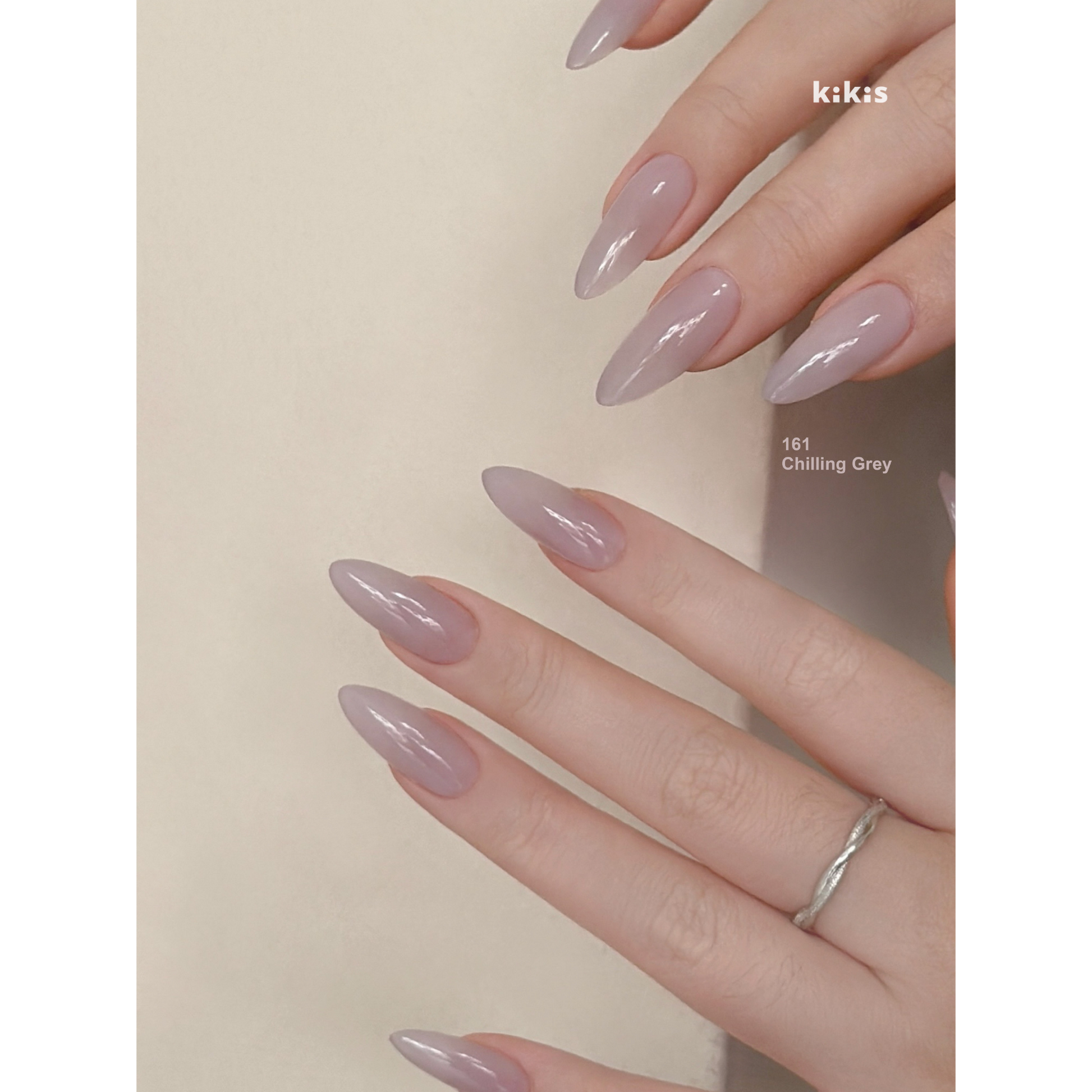 Topclou Nailhaus KIKIS 161 Chilling Grey