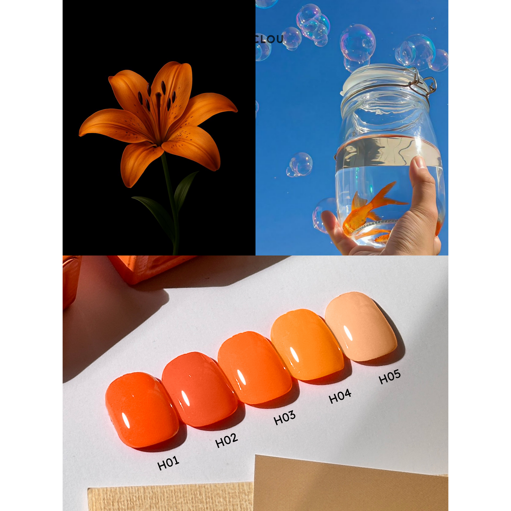 Topclou Nailhaus TOPCLOU 70 Colors Pastel Dopamine Collection