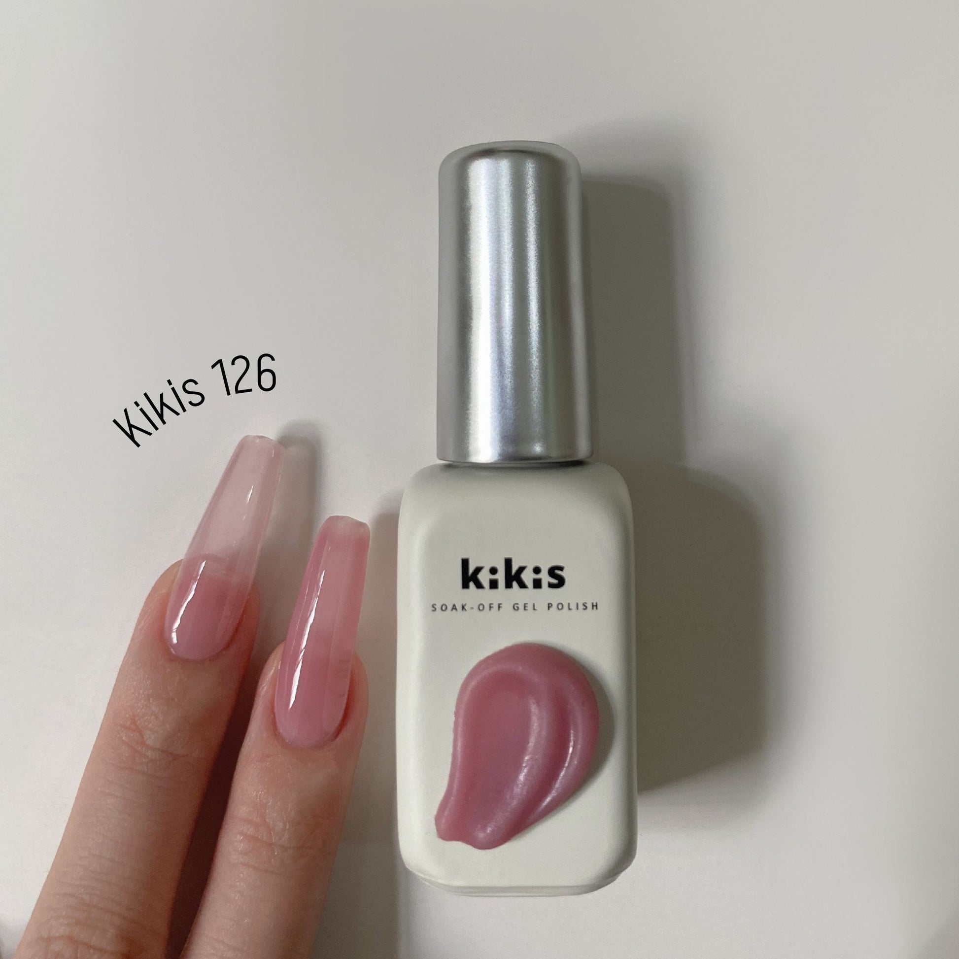 Topclou Nailhaus KIKIS 126 Semi Transparent