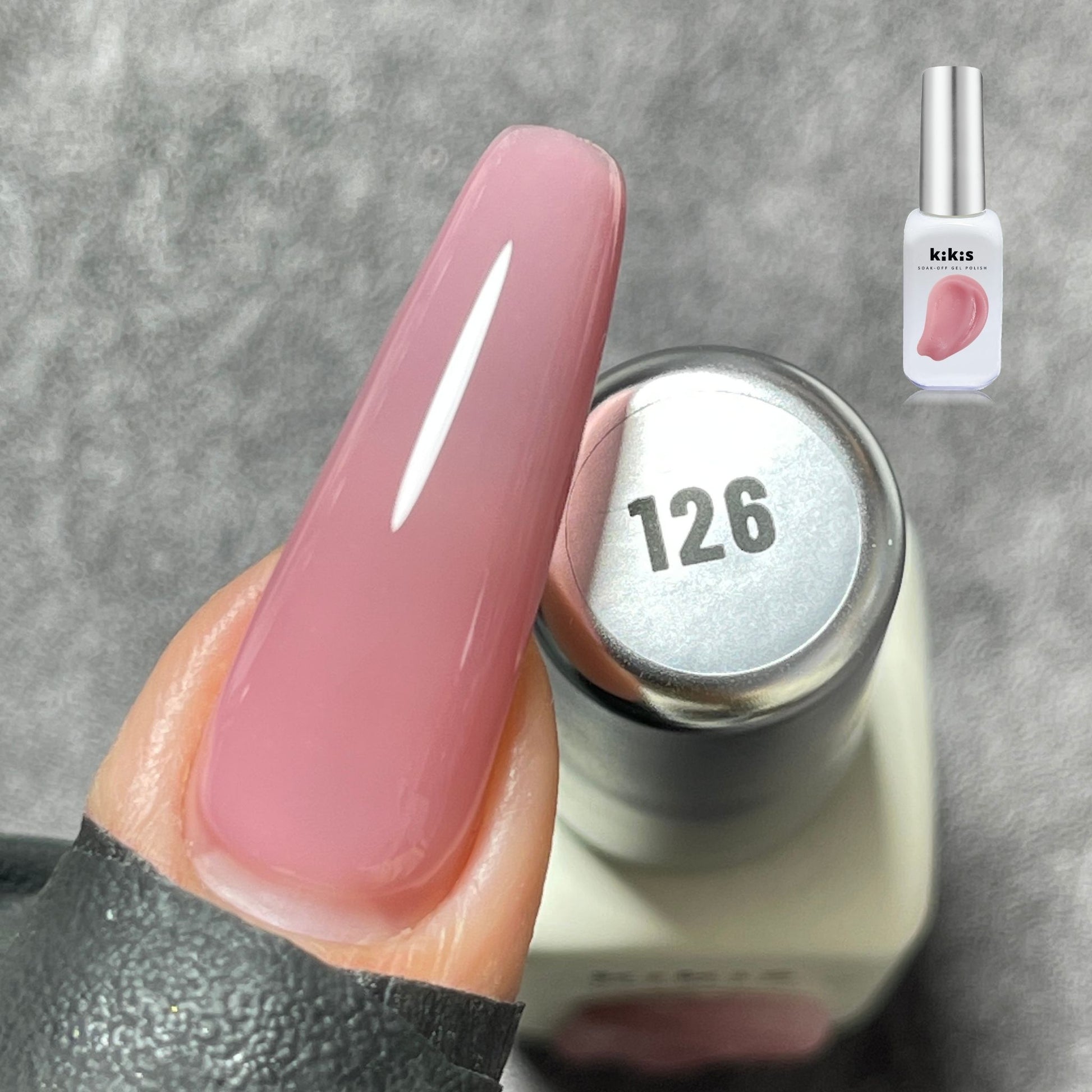 Topclou Nailhaus KIKIS 126 Semi Transparent