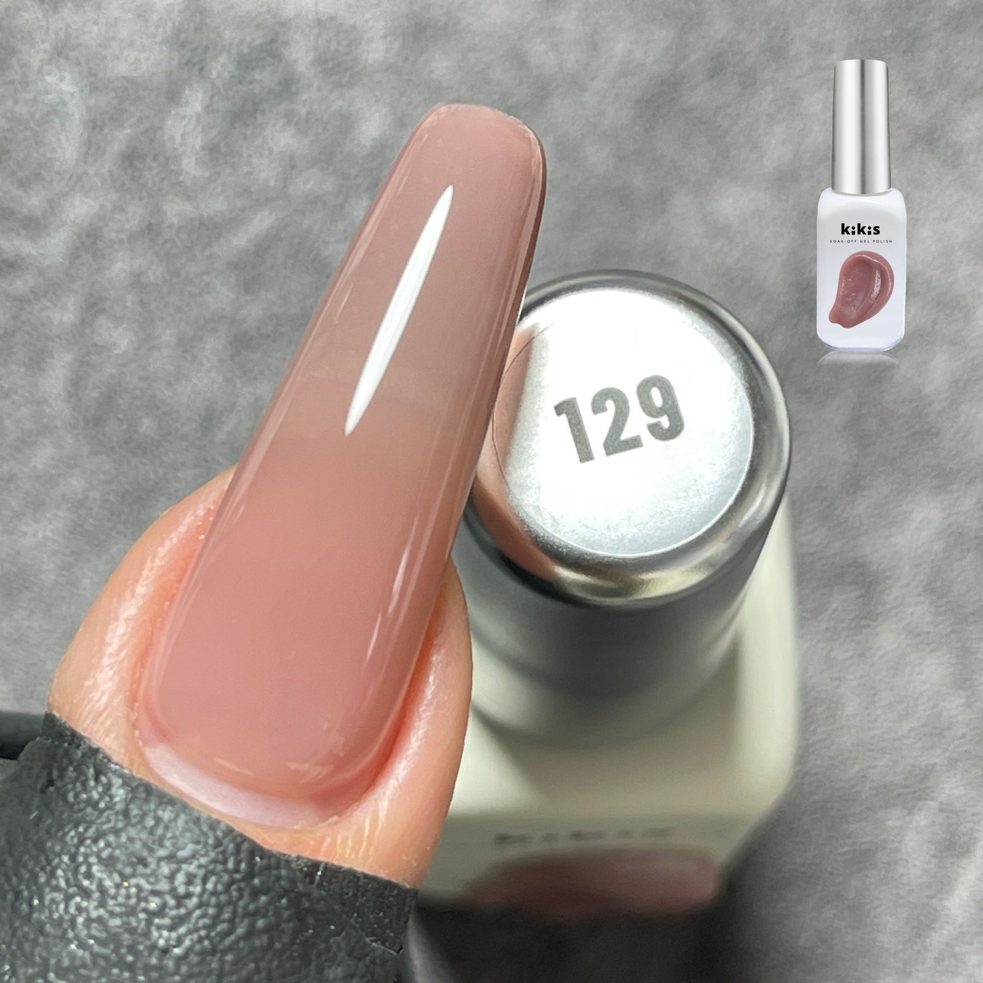 Topclou Nailhaus KIKIS 129 Semi Transparent