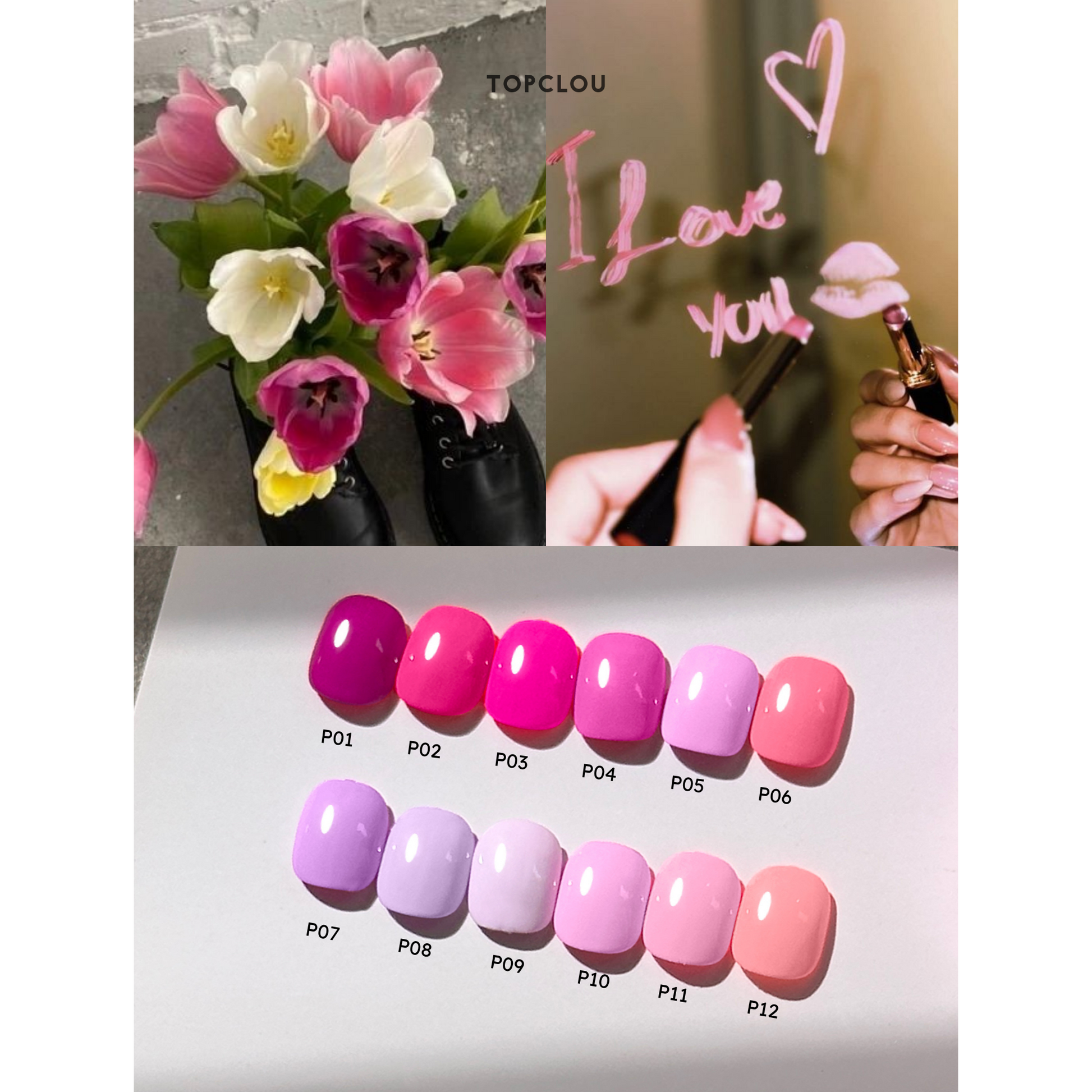 Topclou Nailhaus TOPCLOU 70 Colors Pastel Dopamine Collection