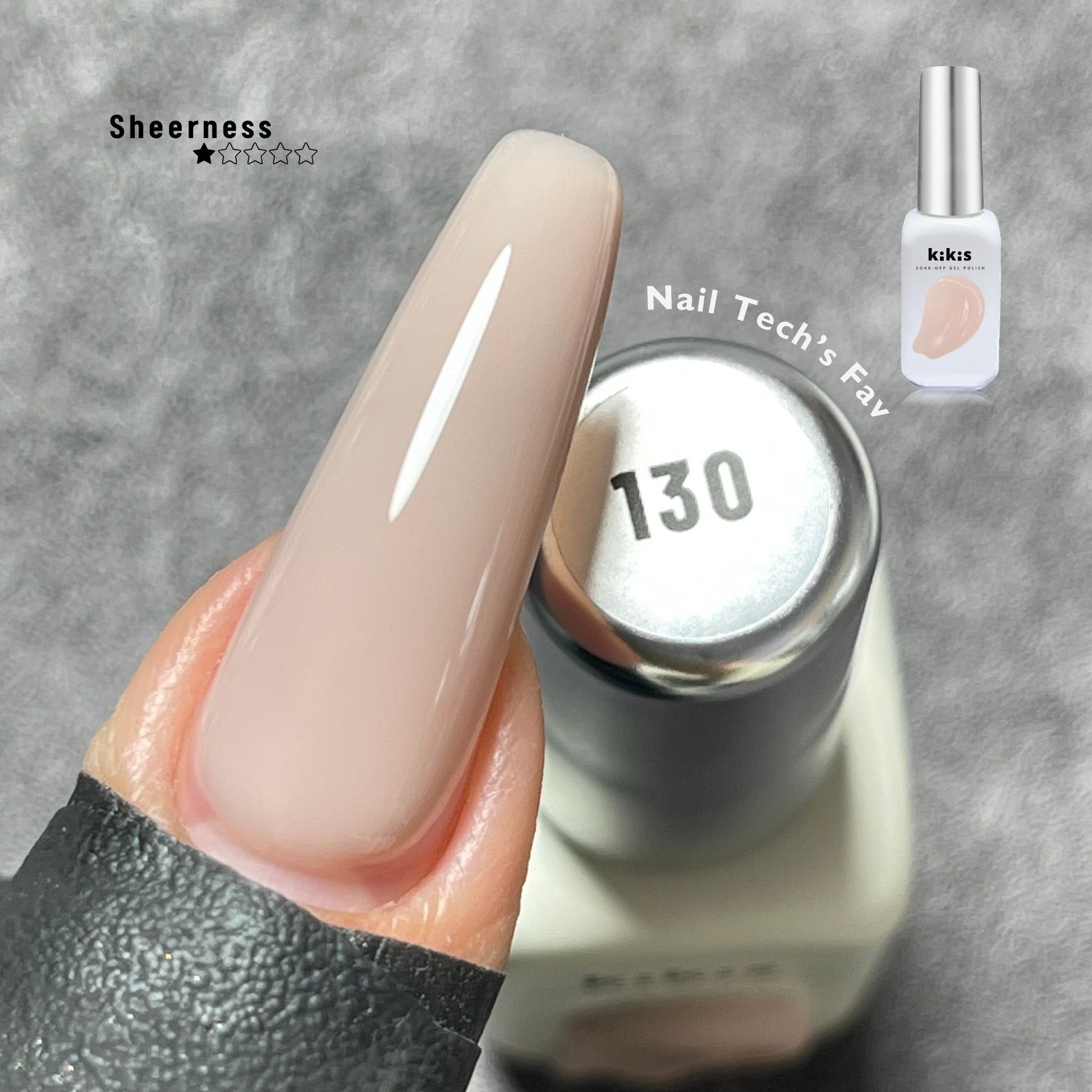 Topclou Nailhaus KIKIS 130 Semi Transparent
