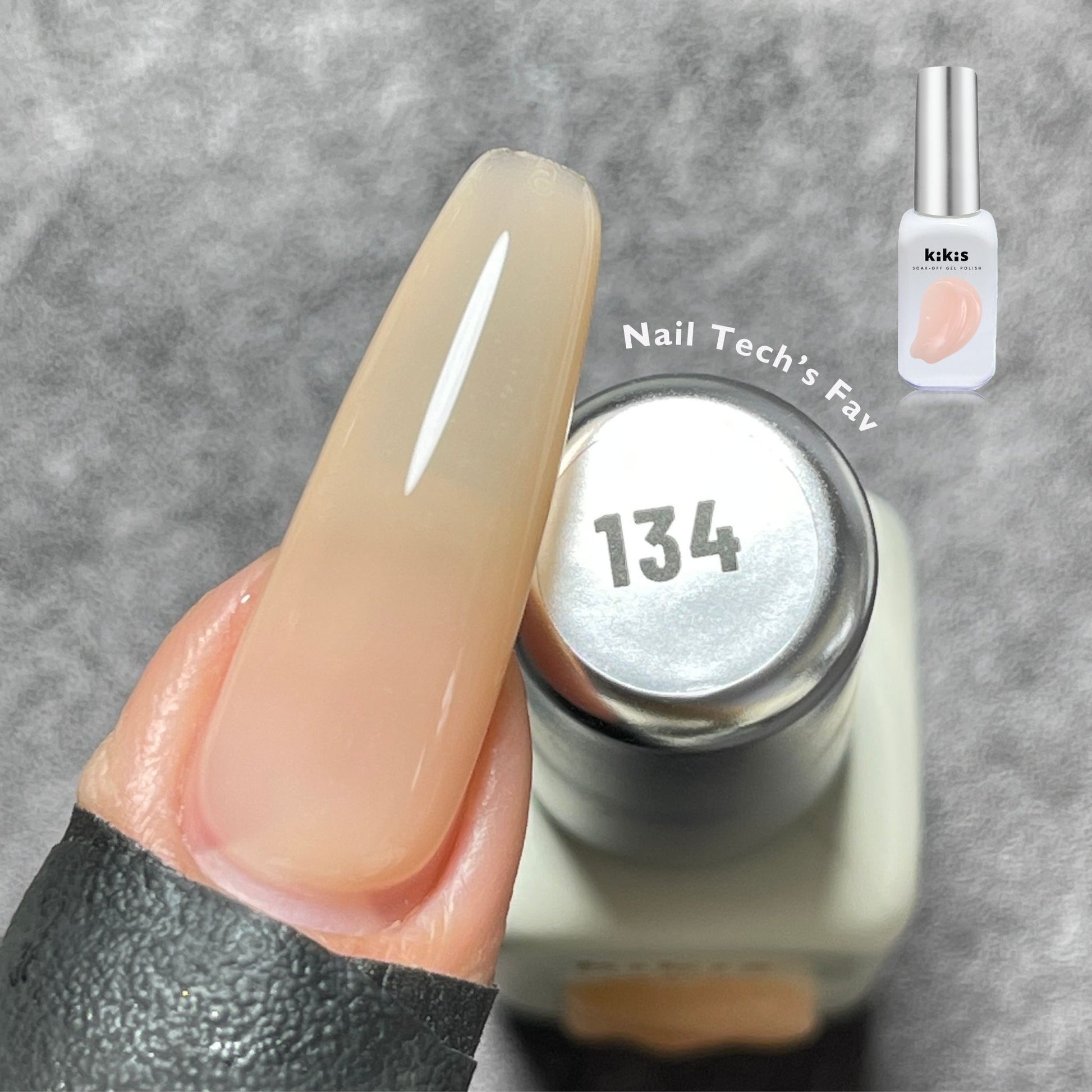 Topclou Nailhaus KIKIS 134 Semi Transparent