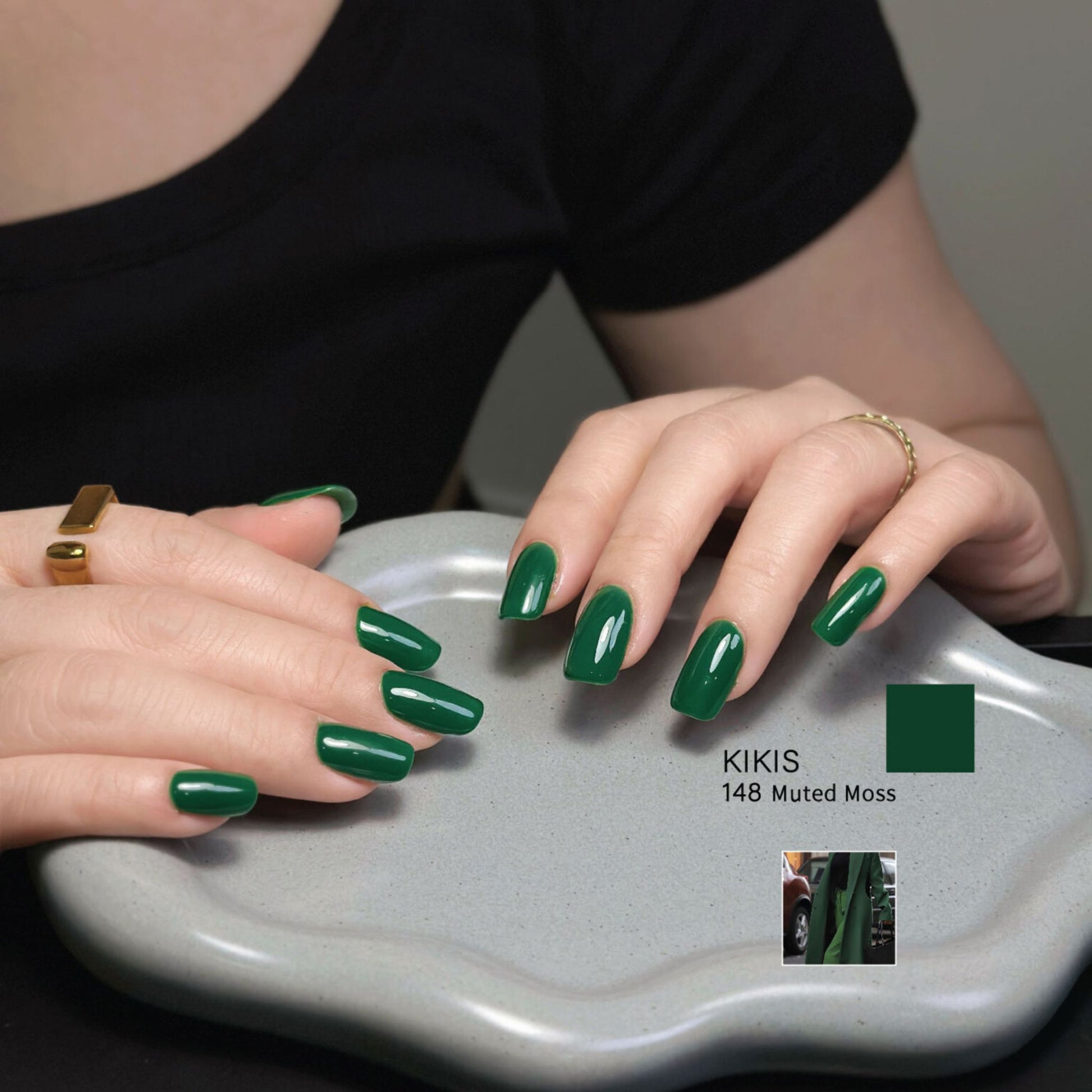 Topclou Nailhaus KIKIS 148 Muted Moss