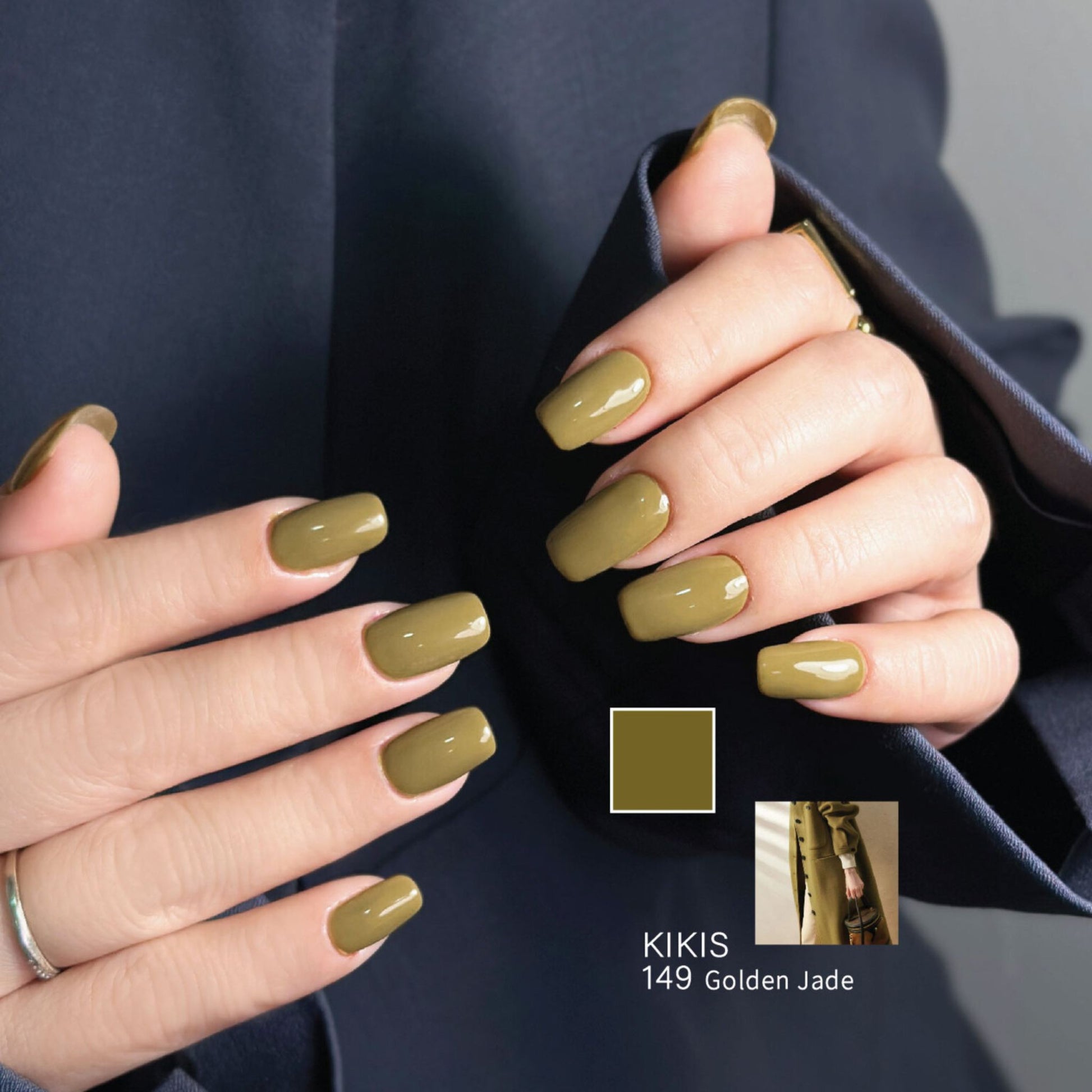 Topclou Nailhaus KIKIS 149 Golden Jade