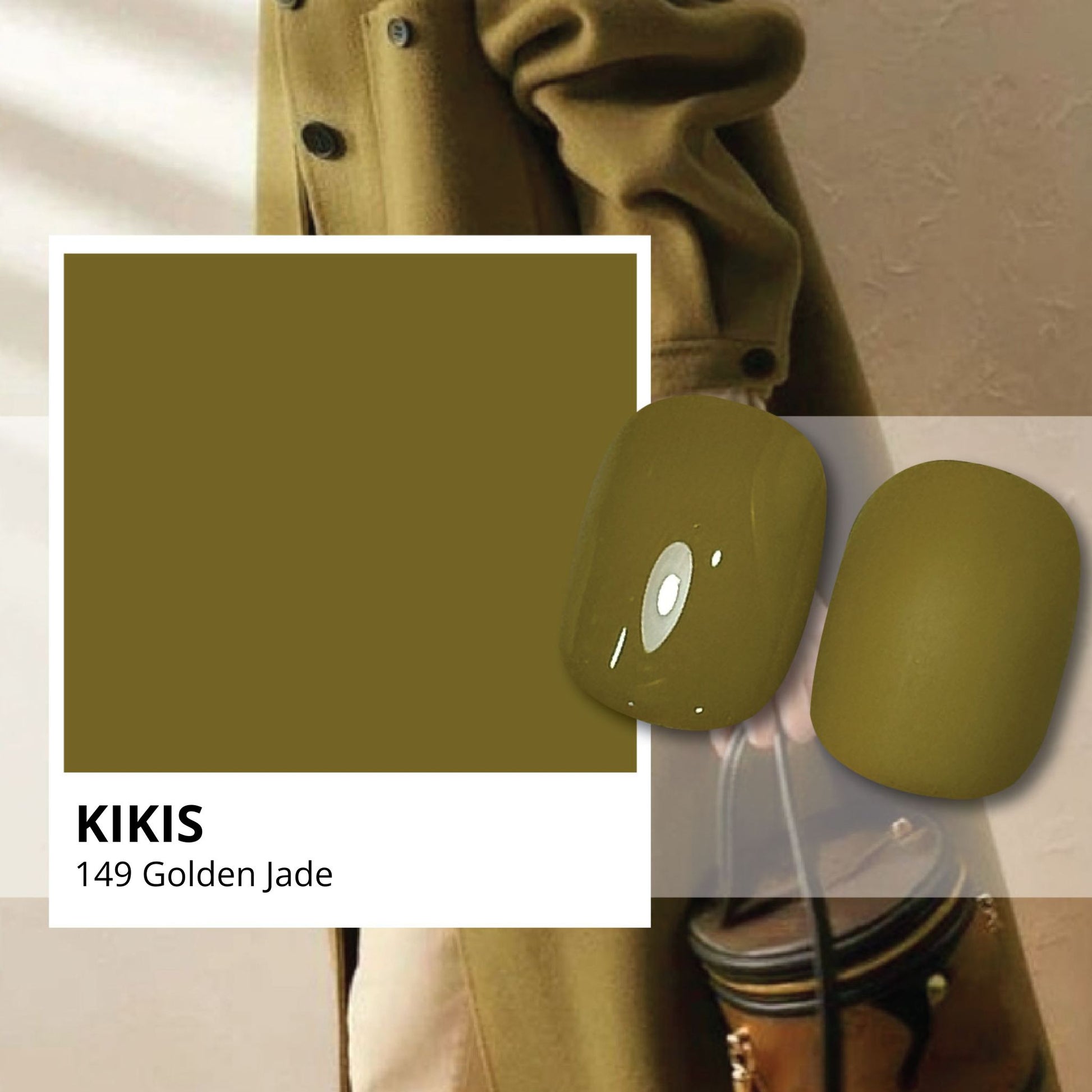 Topclou Nailhaus KIKIS 149 Golden Jade