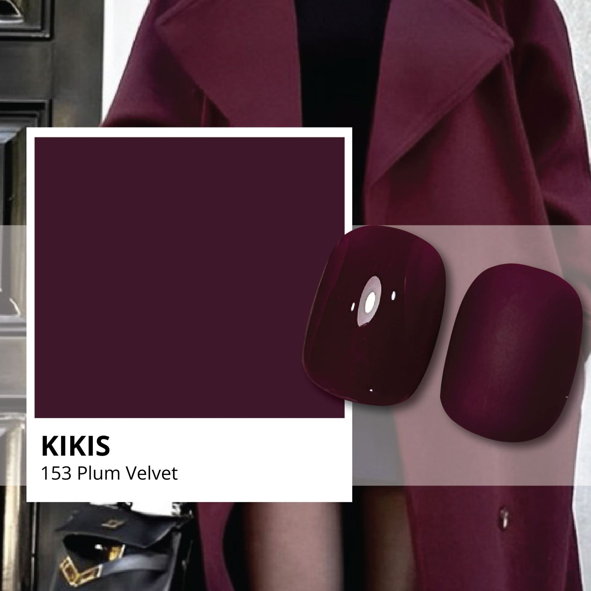 Topclou Nailhaus KIKIS 153 Plum Velvet