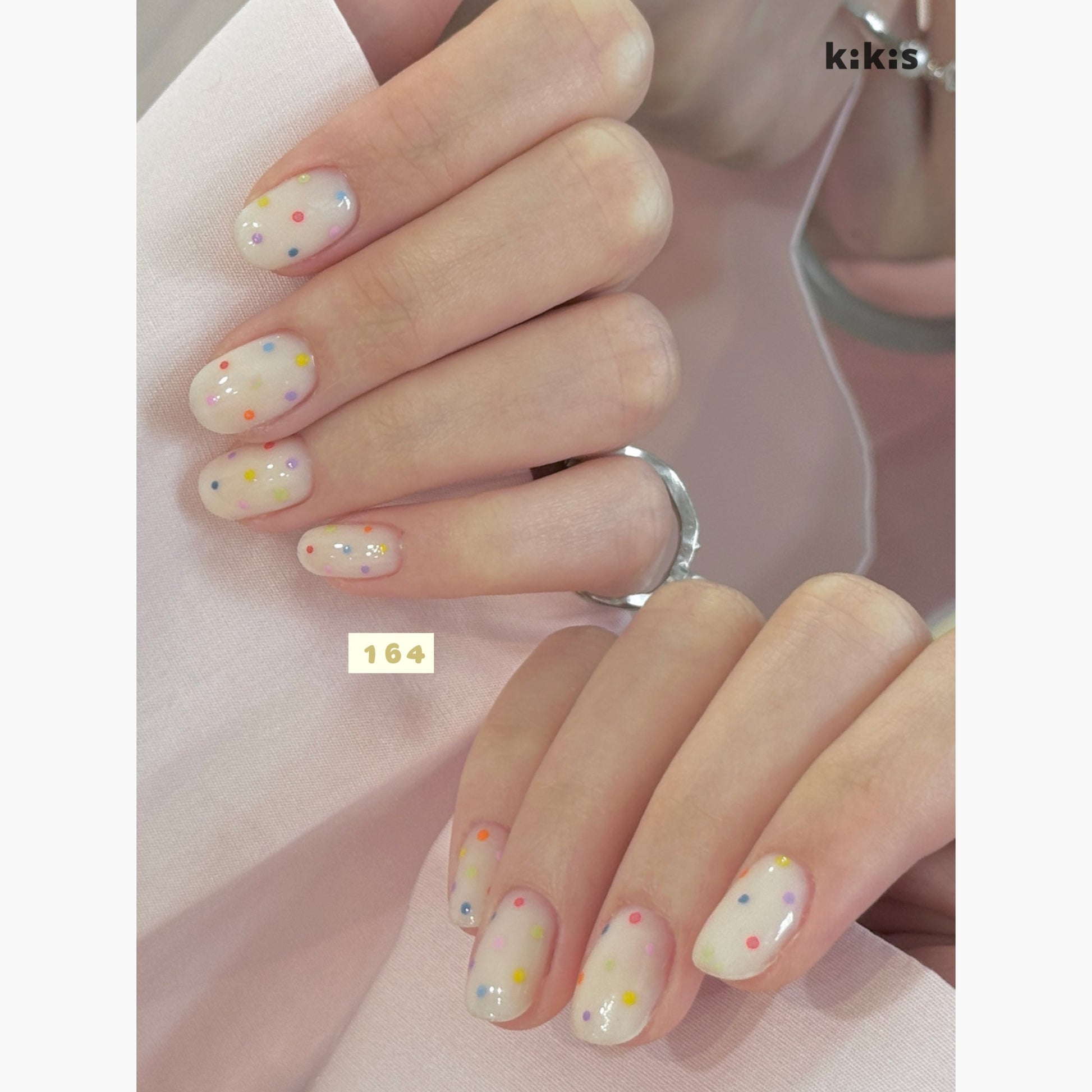 Topclou Nailhaus KIKIS 164 Blur White