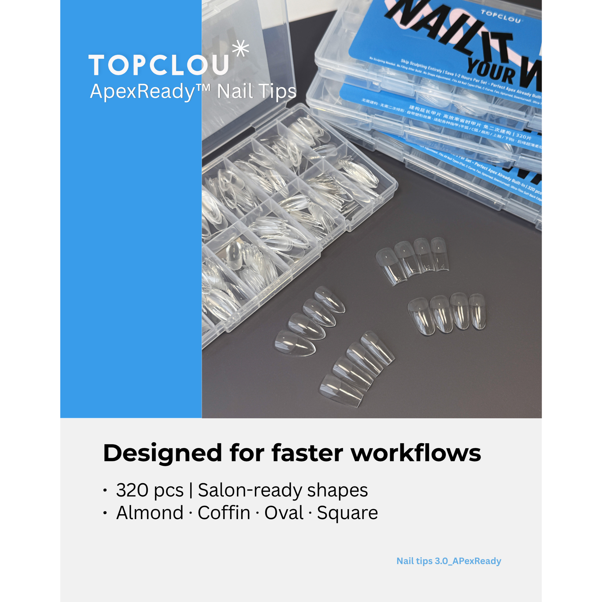 Topclou Nailhaus ApexReady™ Pro Speed Kit
