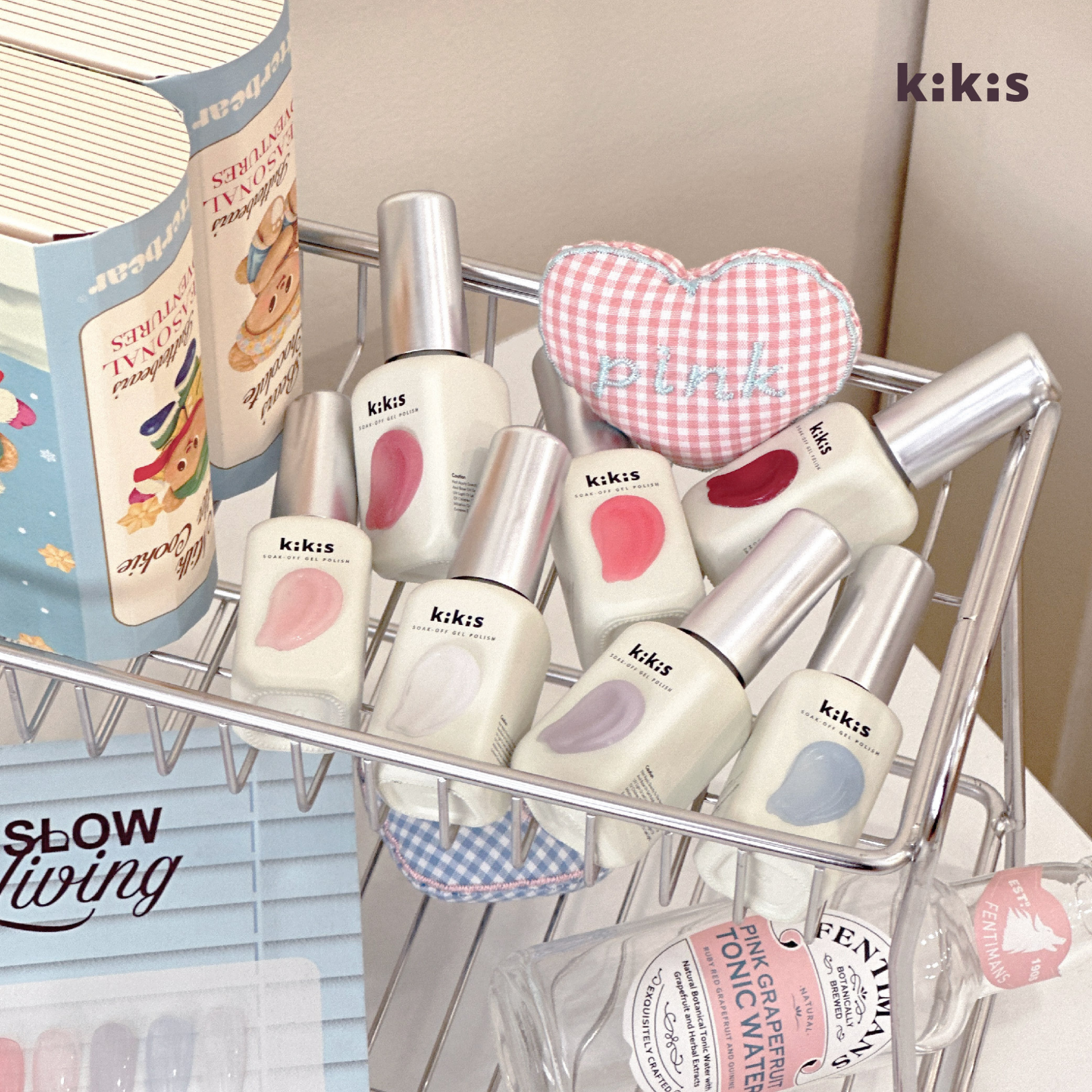 Topclou Nailhaus KIKIS Slow Living Semi-Sheer Gel Color Collection