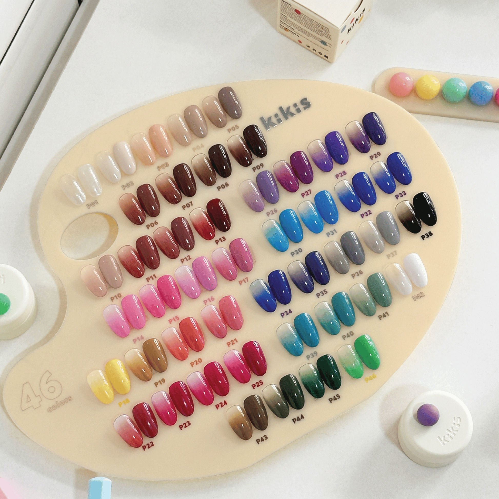 Topclou Nailhaus KIKIS 3-in-1 Solid Gels Package