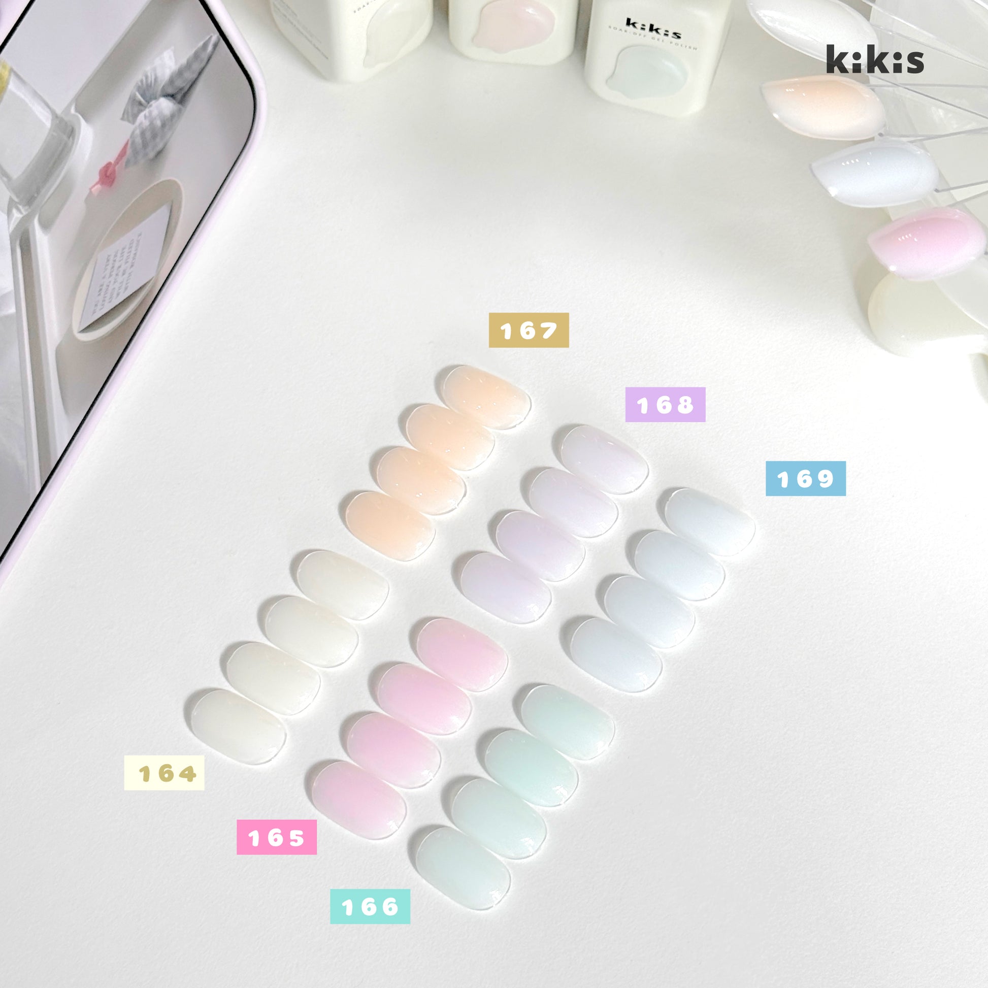 Topclou Nailhaus KIKIS Blur Builder Gel Collection (6)