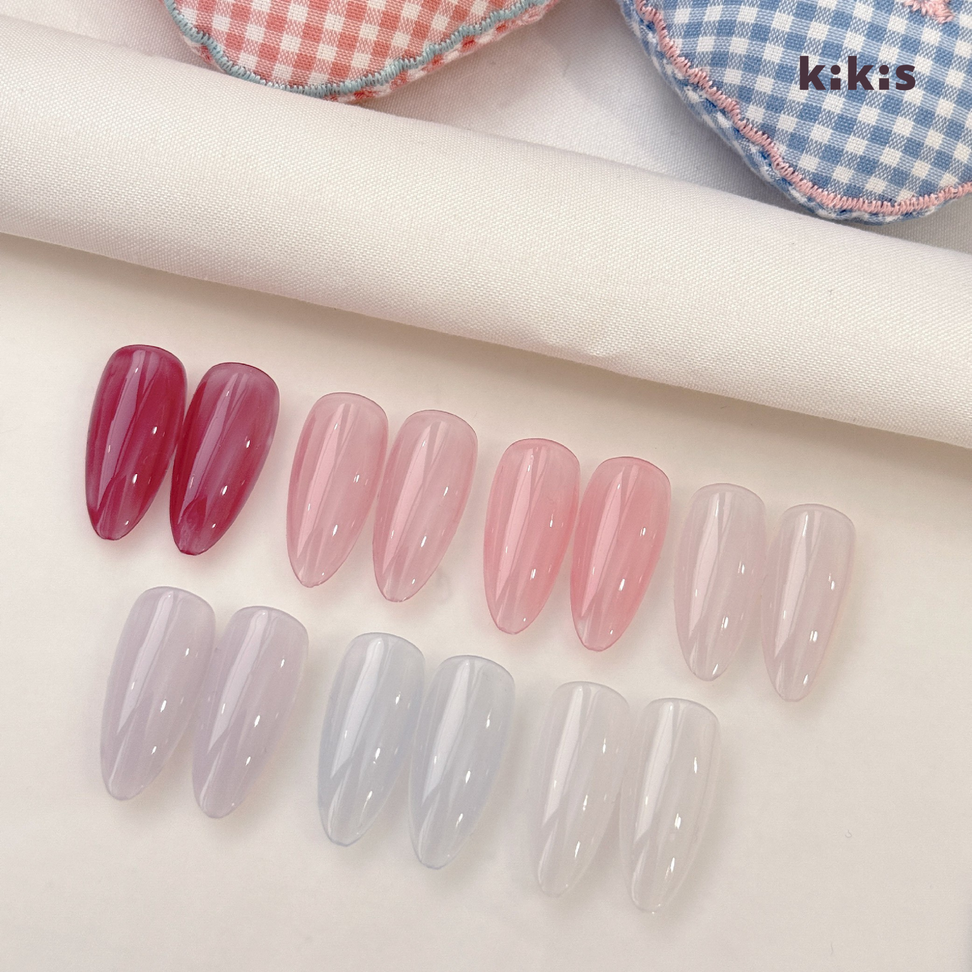 Topclou Nailhaus KIKIS Slow Living Semi-Sheer Gel Color Collection
