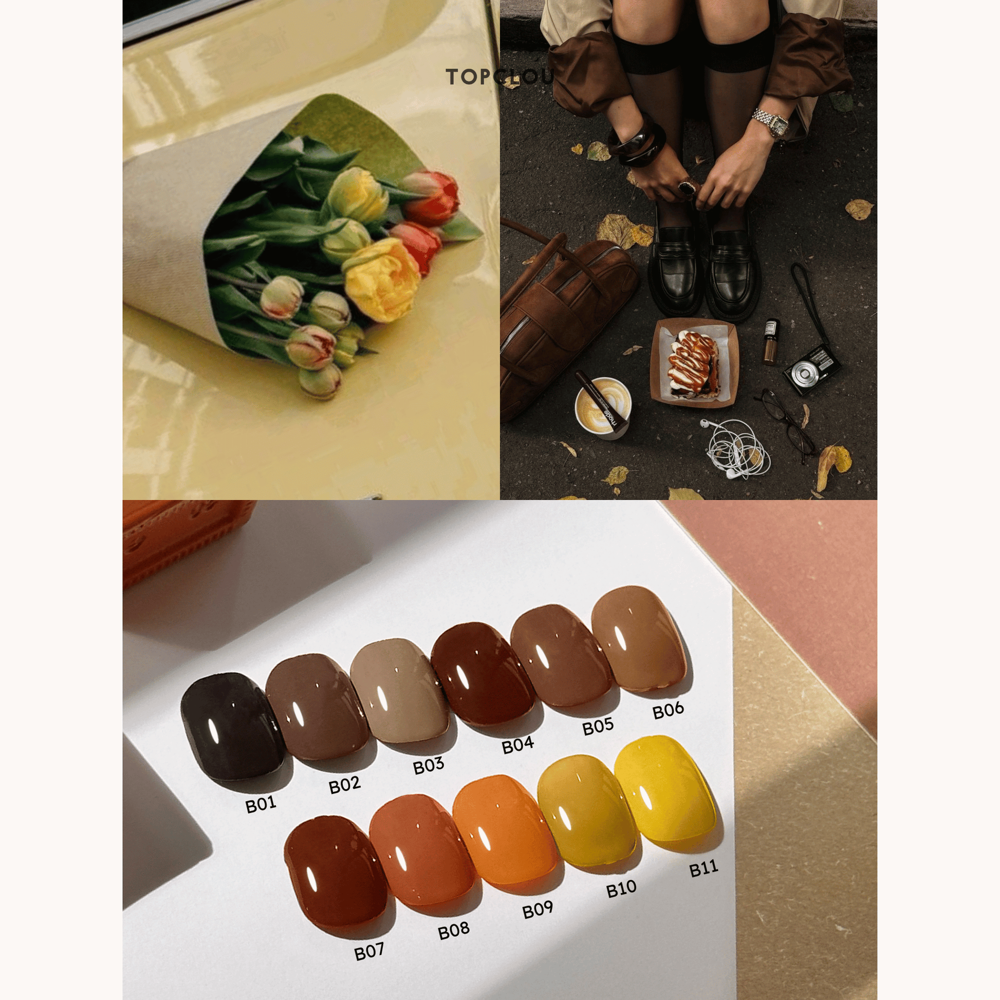 Topclou Nailhaus TOPCLOU 70 Colors Pastel Dopamine Collection