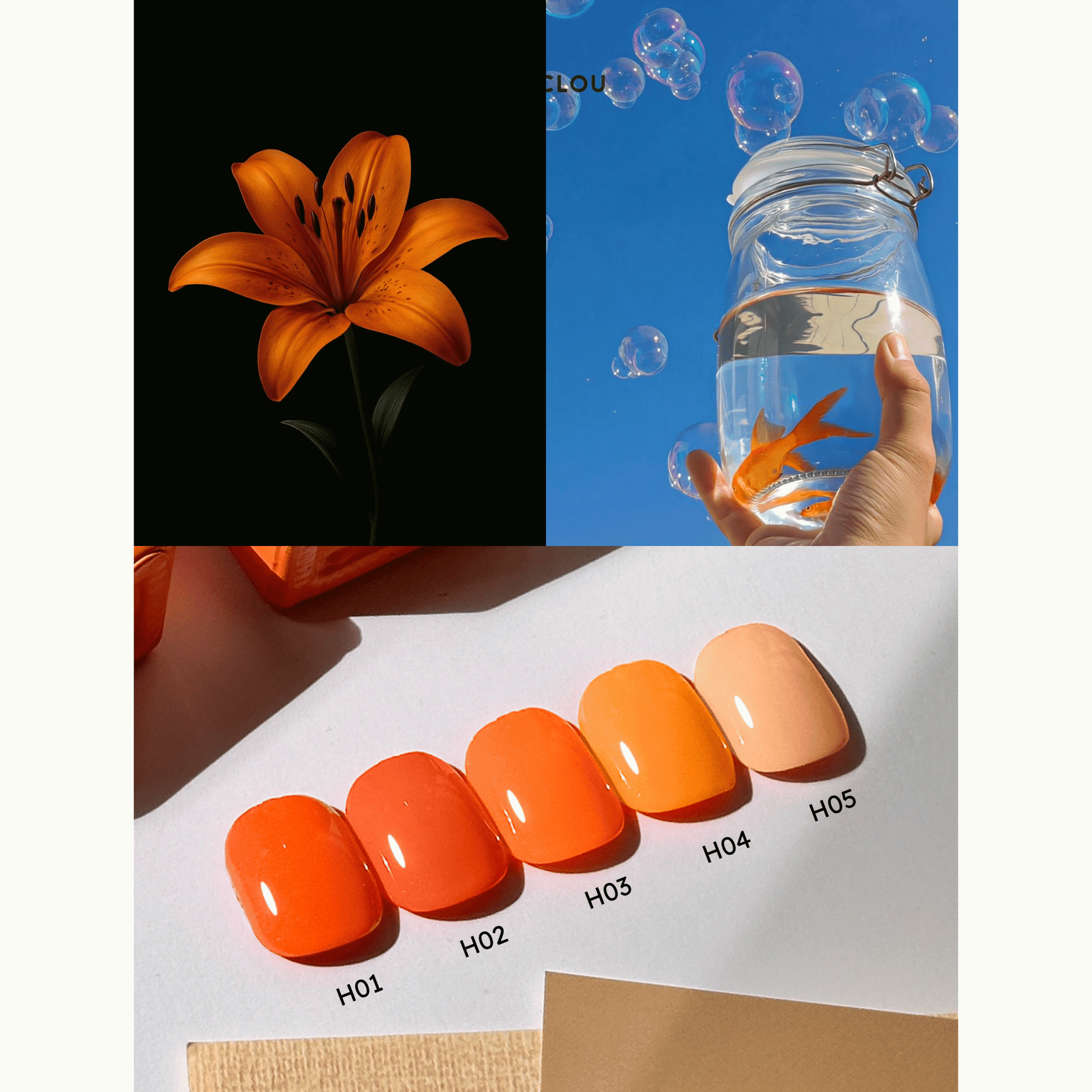 Topclou Nailhaus TOPCLOU 70 Colors Pastel Dopamine Collection