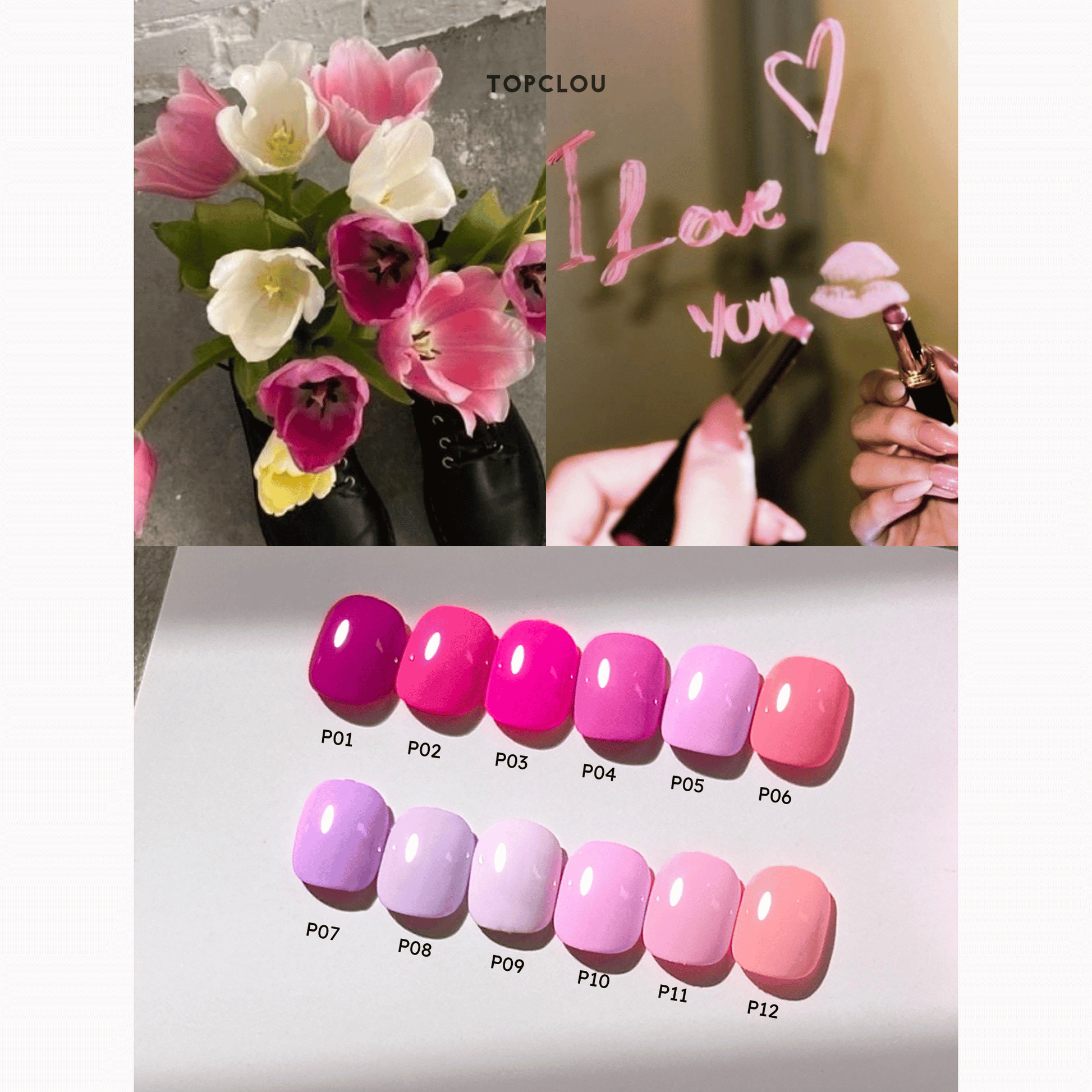 Topclou Nailhaus TOPCLOU 70 Colors Pastel Dopamine Collection