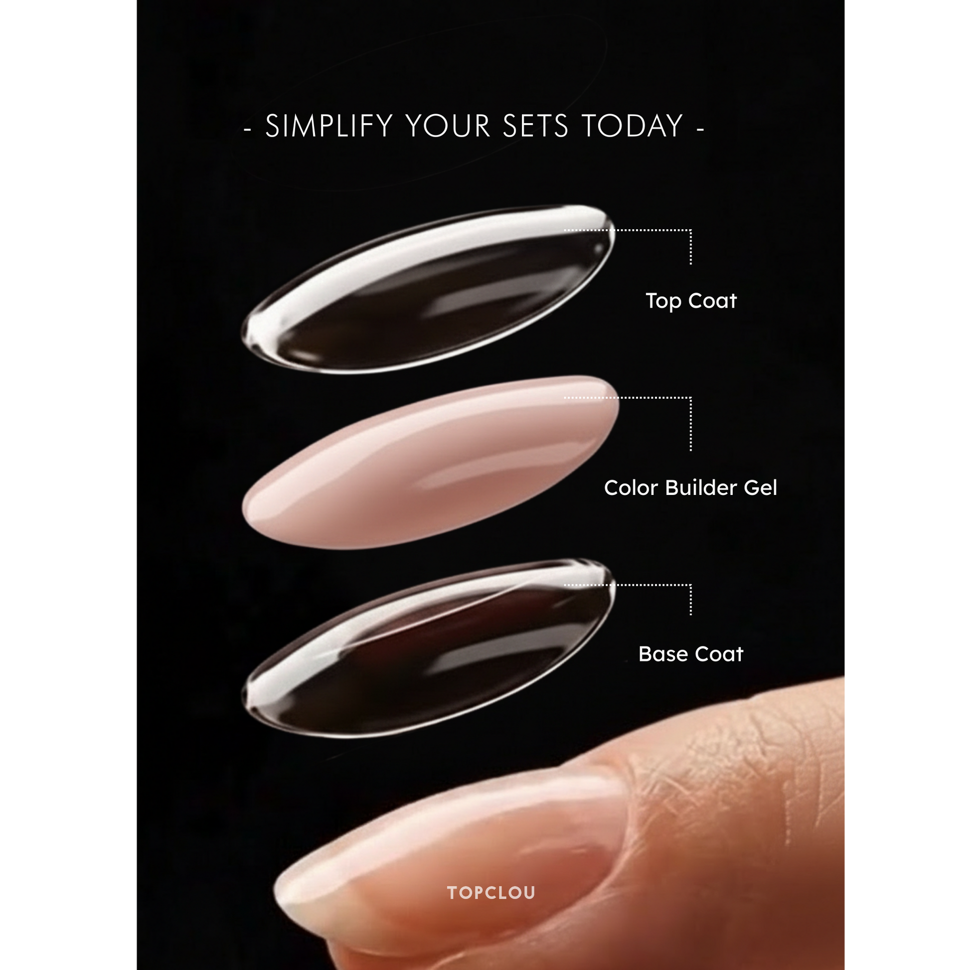 Topclou Nailhaus Nail Extension Kit – Complete Sculpting System – TOPCLOU x NEKO