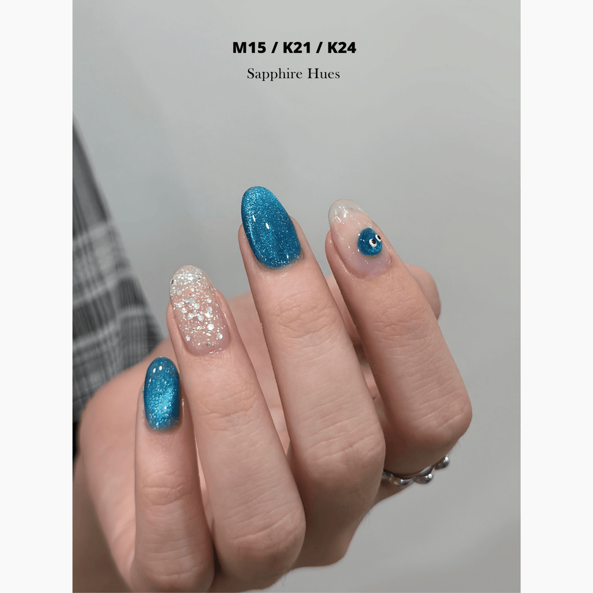 Topclou Nailhaus KIKIS M15 Sapphire Hues