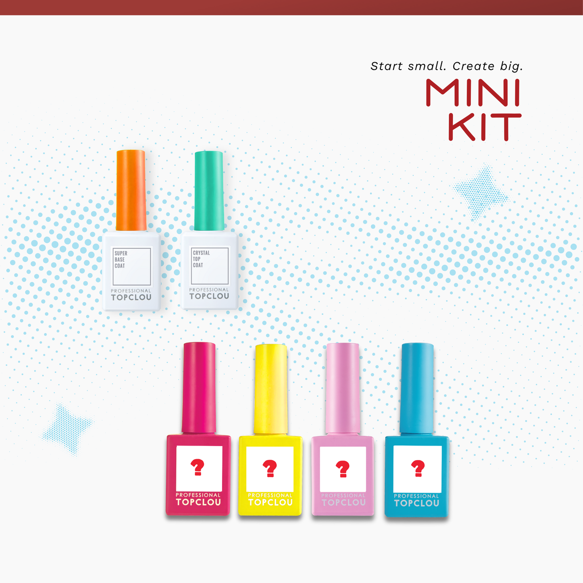 Topclou Nailhaus Mini Kit - choose your color