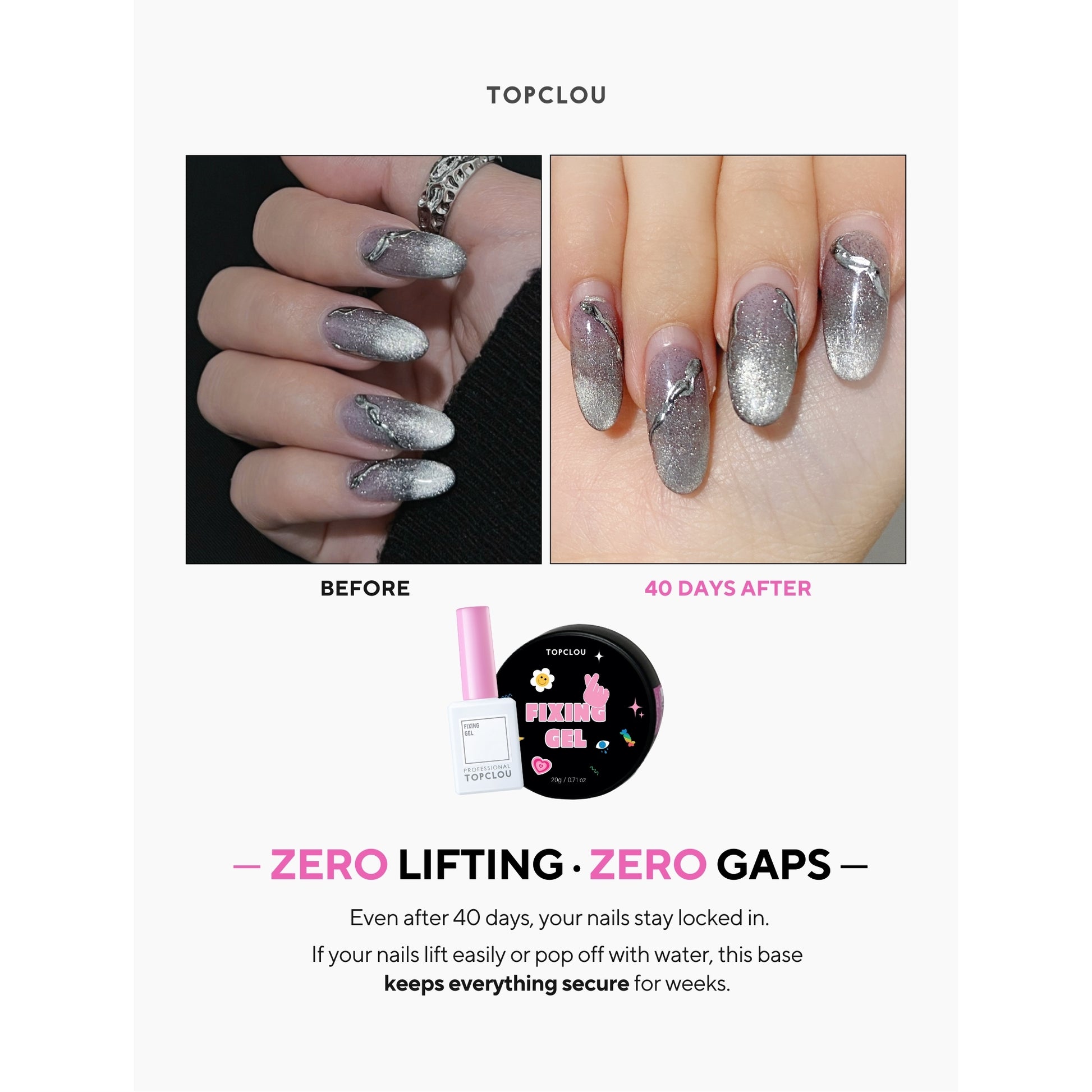 Topclou Nailhaus TOPCLOU Fixing Gel (15ml/20g)