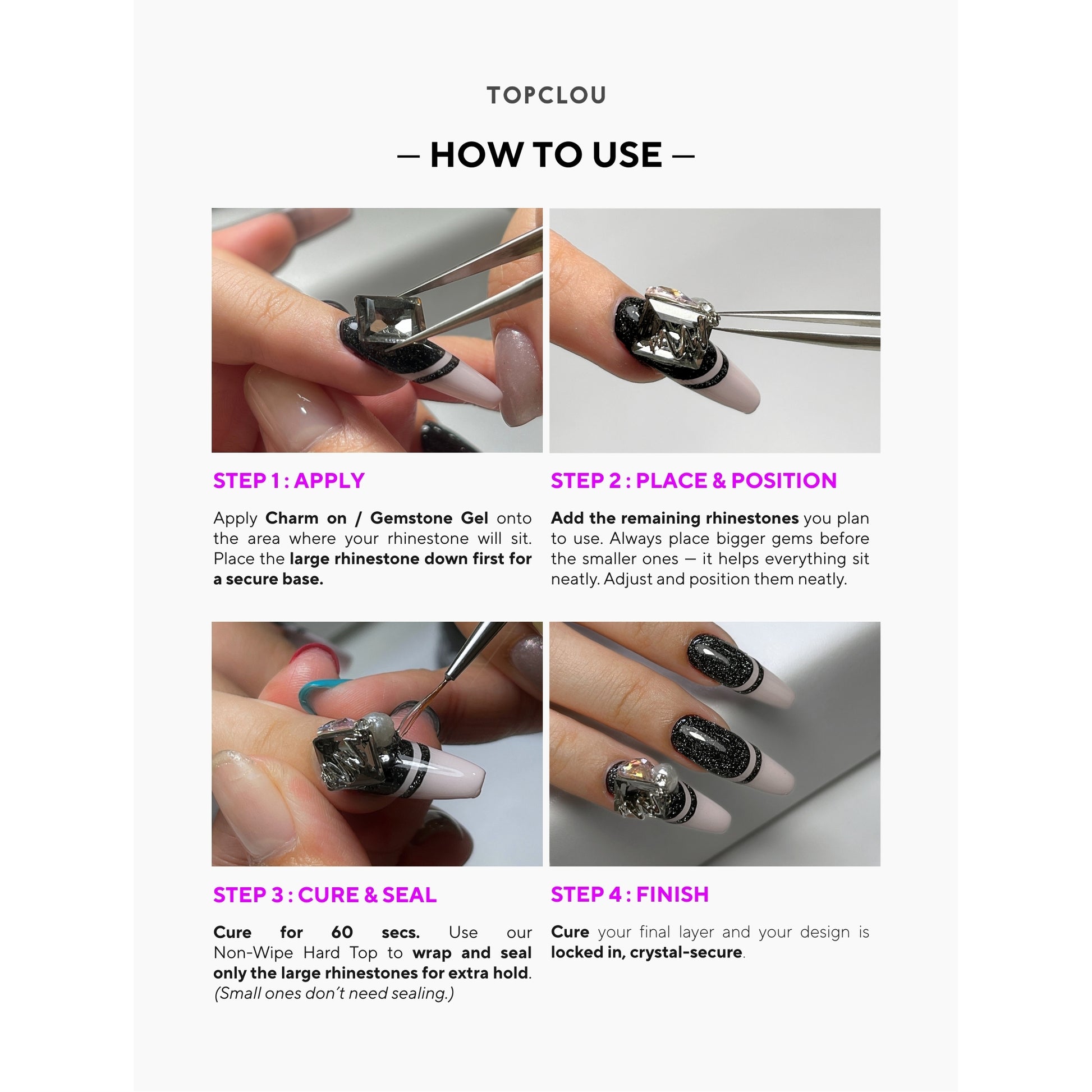 Topclou Nailhaus TOPCLOU Gemstone Gel (20g)