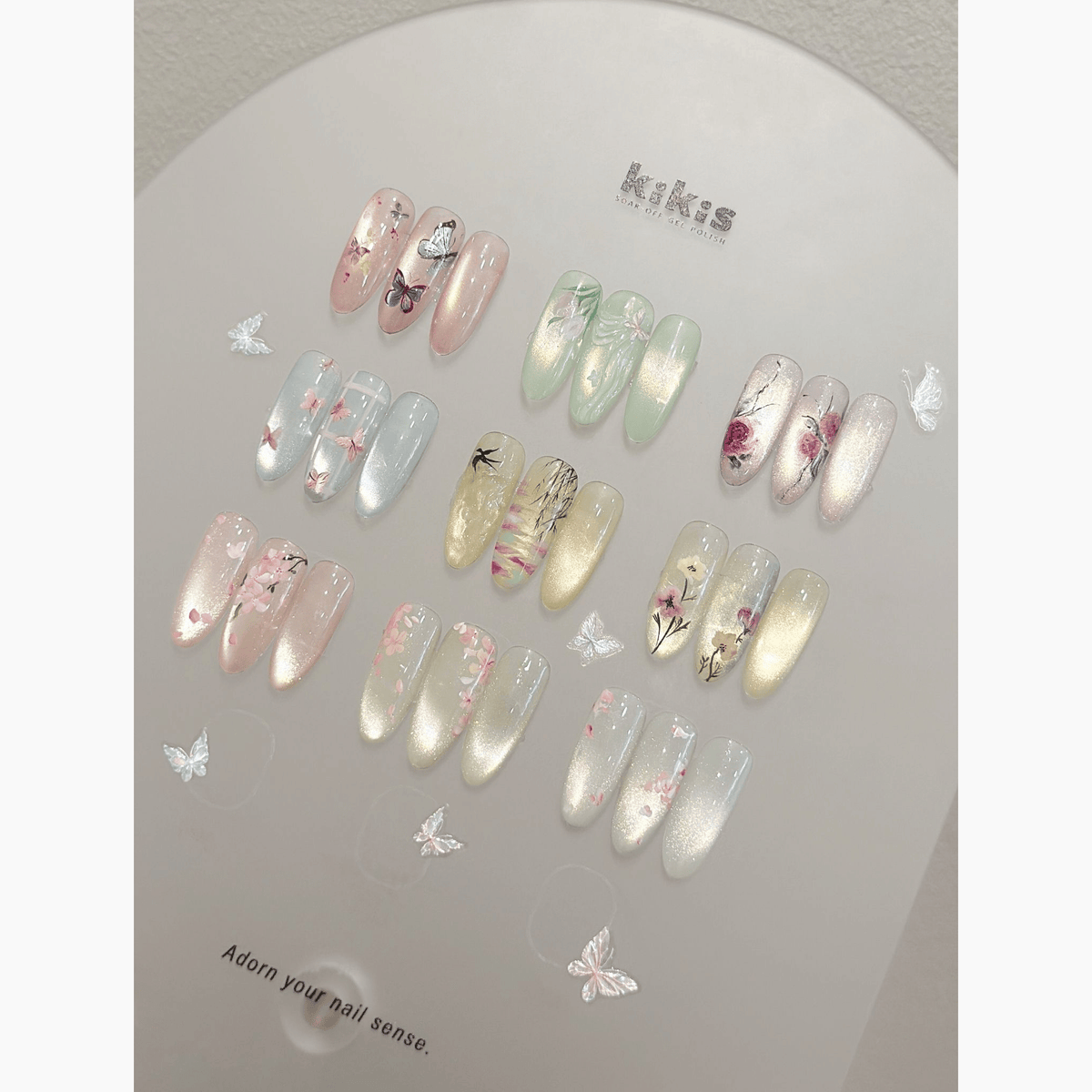 Topclou Nailhaus KIKIS Golden Hour Cat Eye Collection (9)