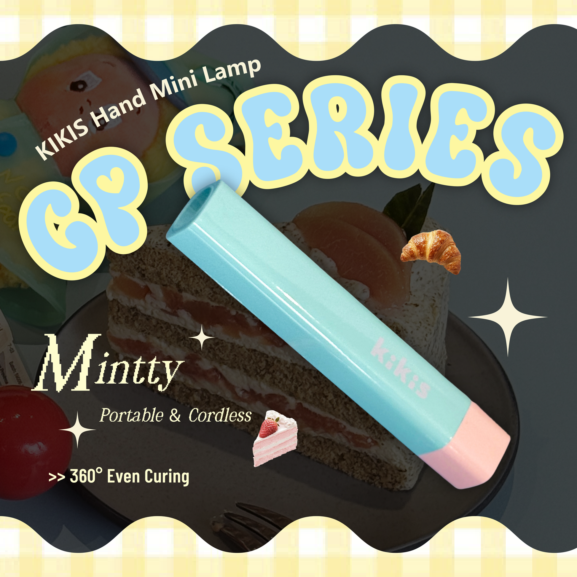 Topclou Nailhaus KIKIS Hand Mini Lamp Mintty