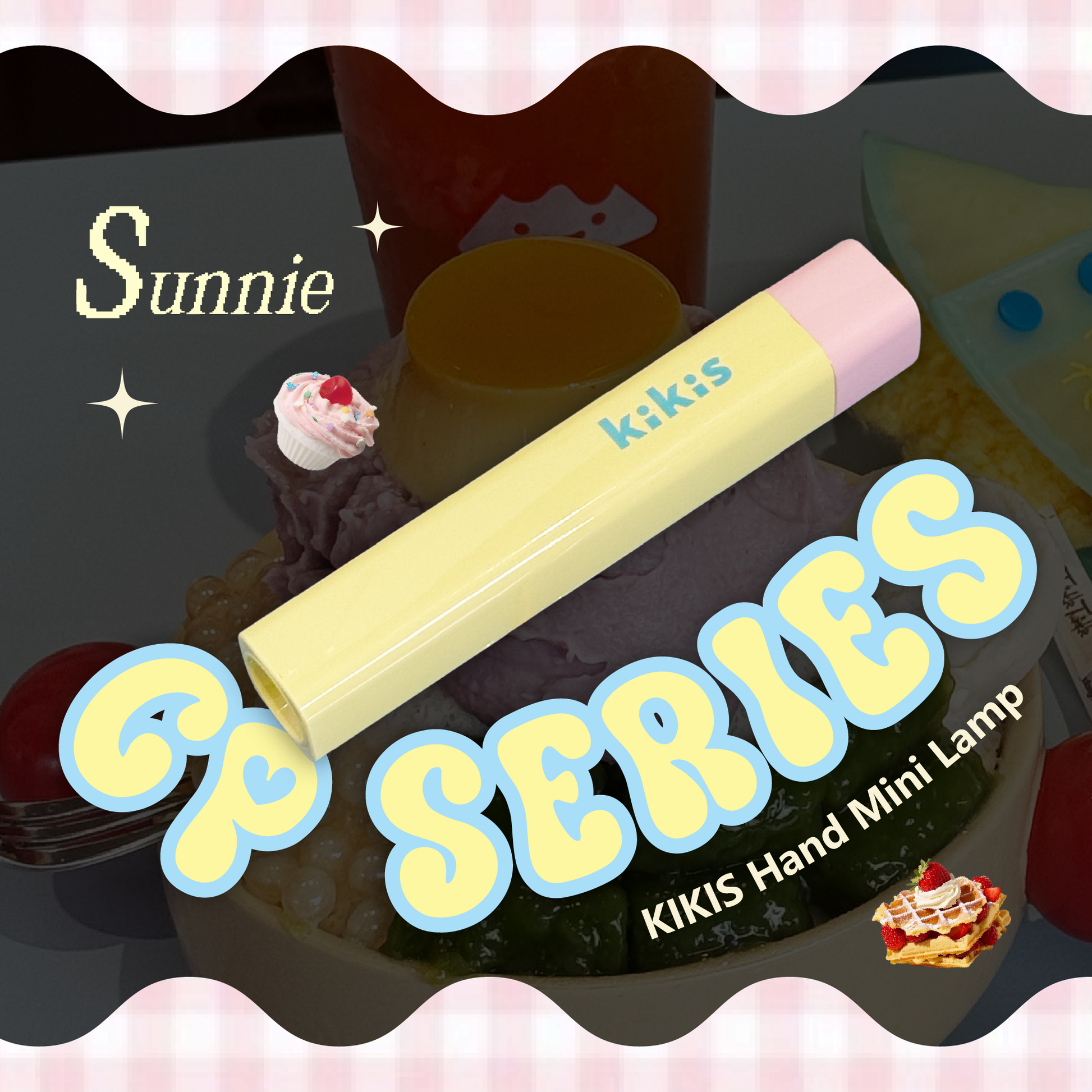 Topclou Nailhaus Bundle deal: Any 3 KIKIS Hand Mini Lamps FREE 3 Holders Sunnie