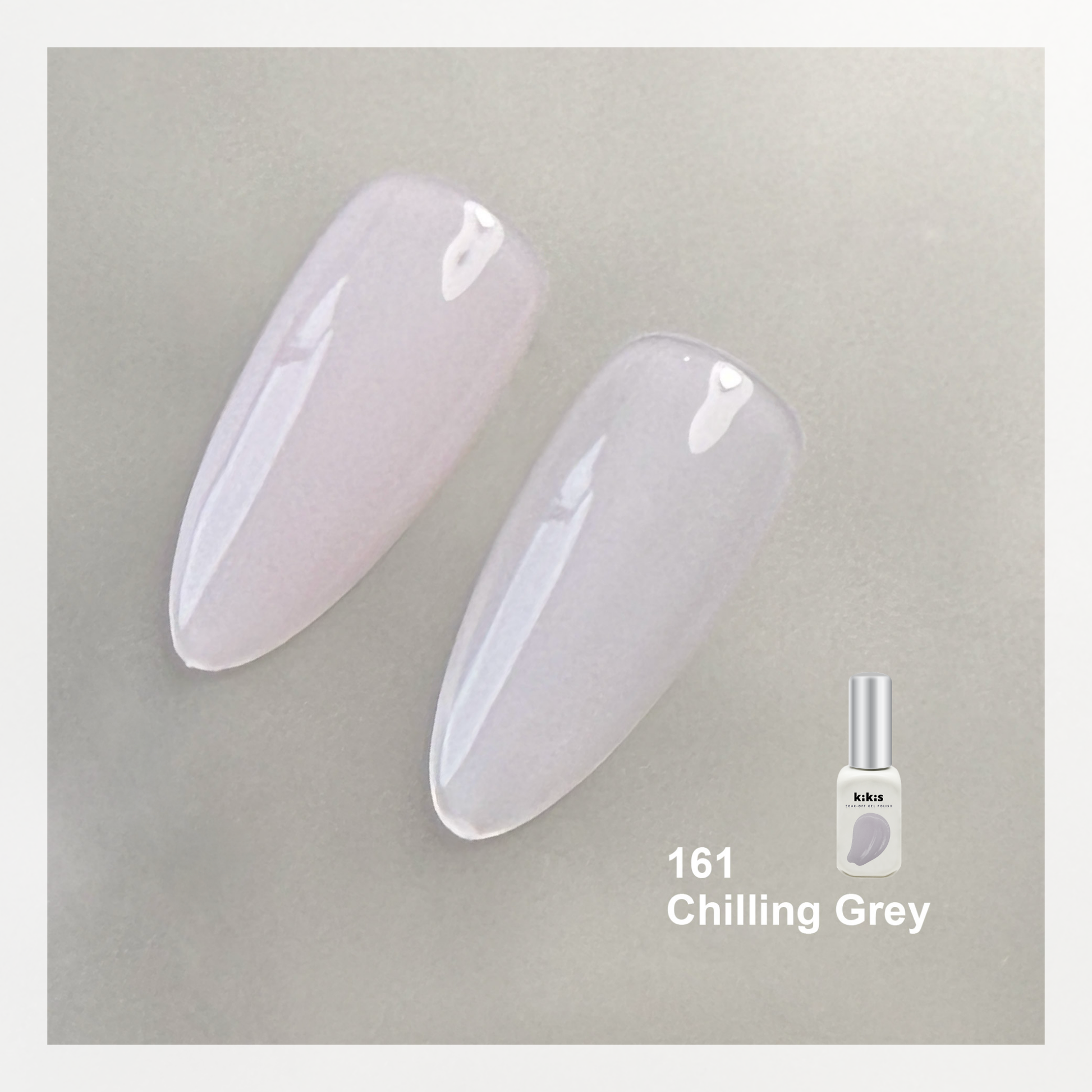 Topclou Nailhaus KIKIS 161 Chilling Grey