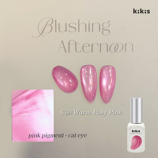 KIKIS C50 Warm Rosy Pink Cat Eye