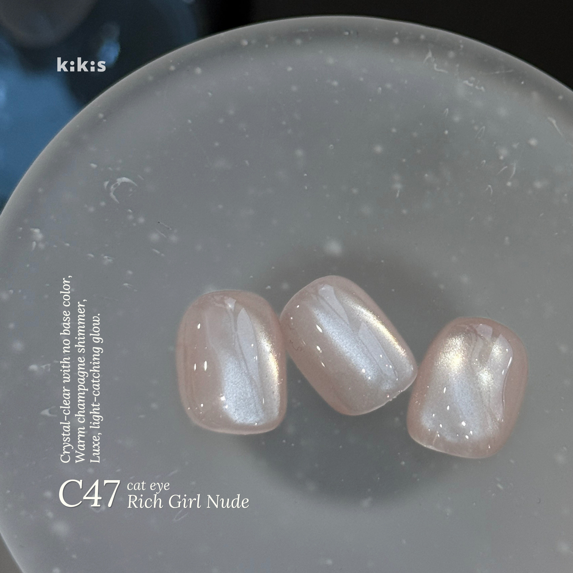 Topclou Nailhaus KIKIS The Heiress Cat Eye Collection C47