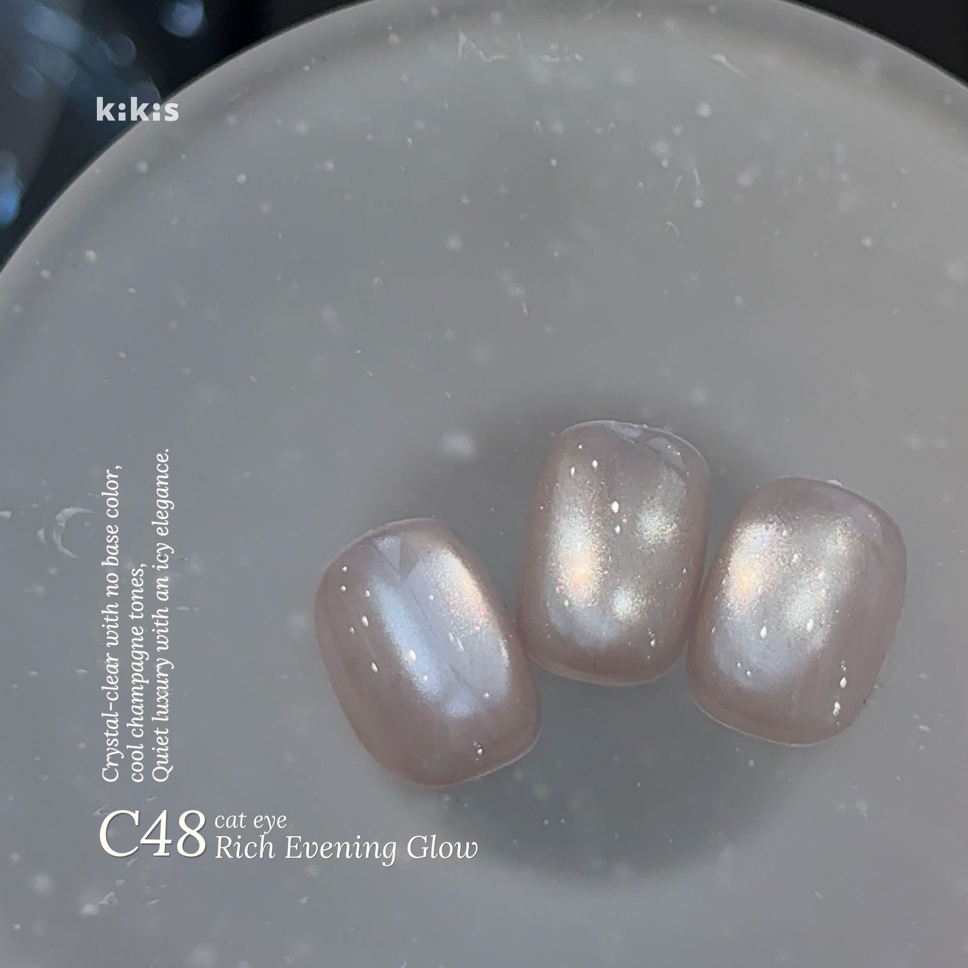Topclou Nailhaus KIKIS The Heiress Cat Eye Collection C48