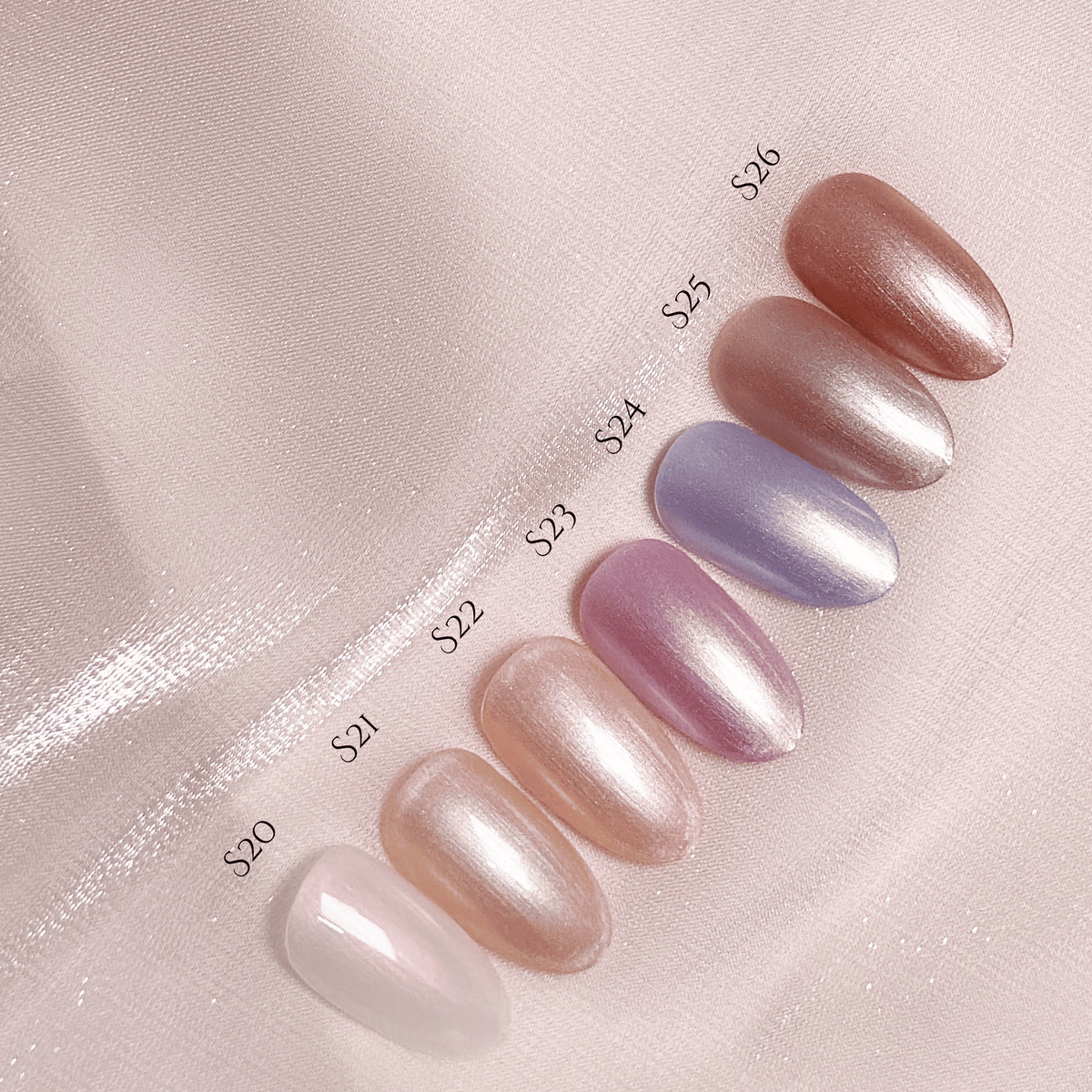 Topclou Nailhaus KIKIS Le Muse Glitter Collection (7)