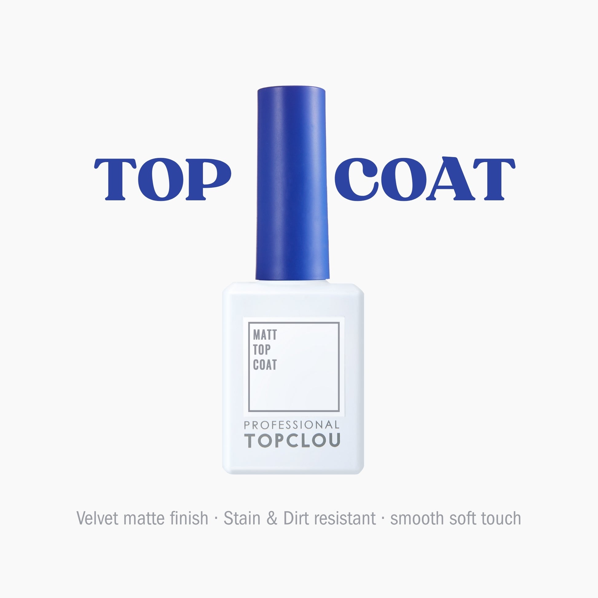 Topclou Nailhaus TOPCLOU Matt Top Coat (15ml)