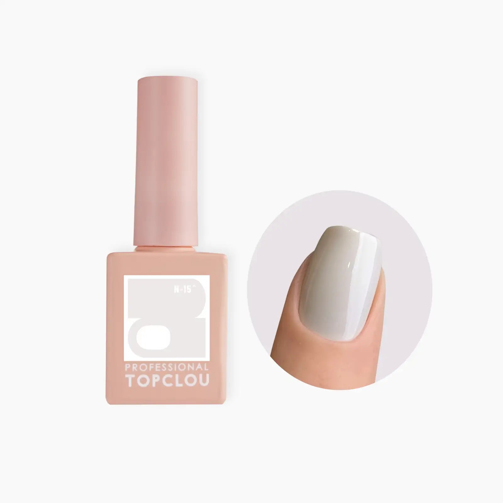 Topclou Nailhaus TOPCLOU N15 Cool Grey Nude