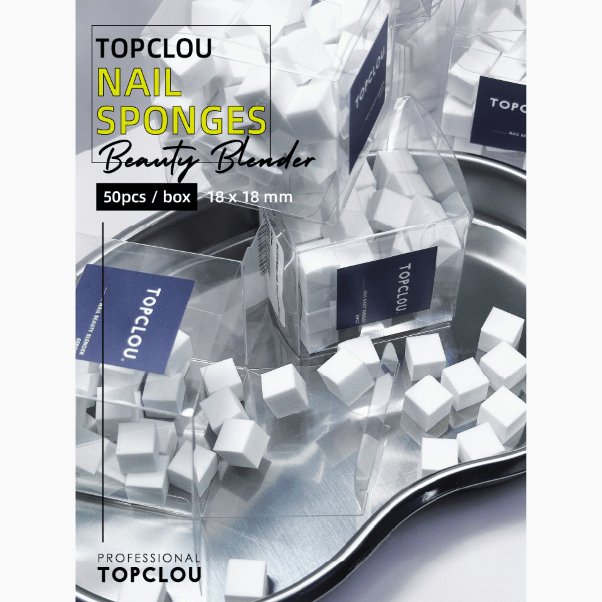 Topclou Nailhaus TOPCLOU Nail Beauty Blender Sponges (50pcs)