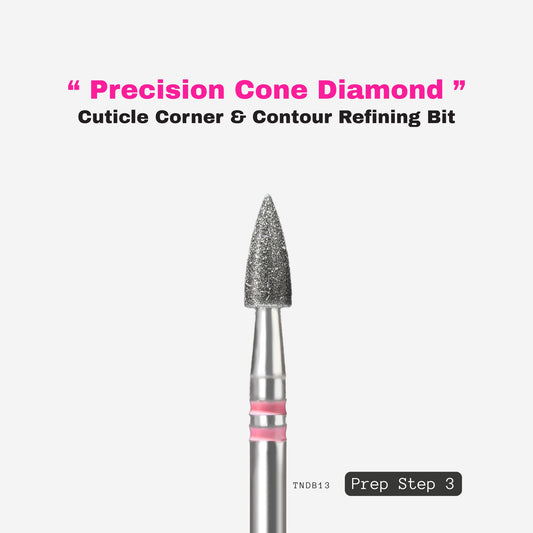 Topclou Nailhaus TOPCLOU Precision Cuticle Prep Nail Drill Bit Set TNDB13