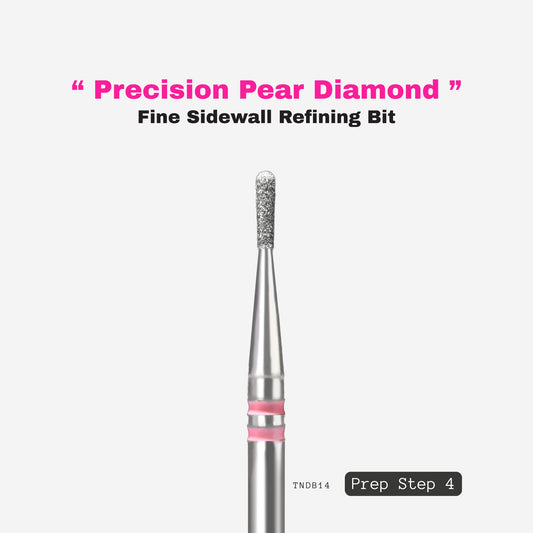 Topclou Nailhaus TOPCLOU Precision Cuticle Prep Nail Drill Bit Set TNDB14