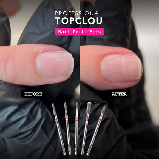 Topclou Nailhaus TOPCLOU Precision Cuticle Prep Nail Drill Bit Set