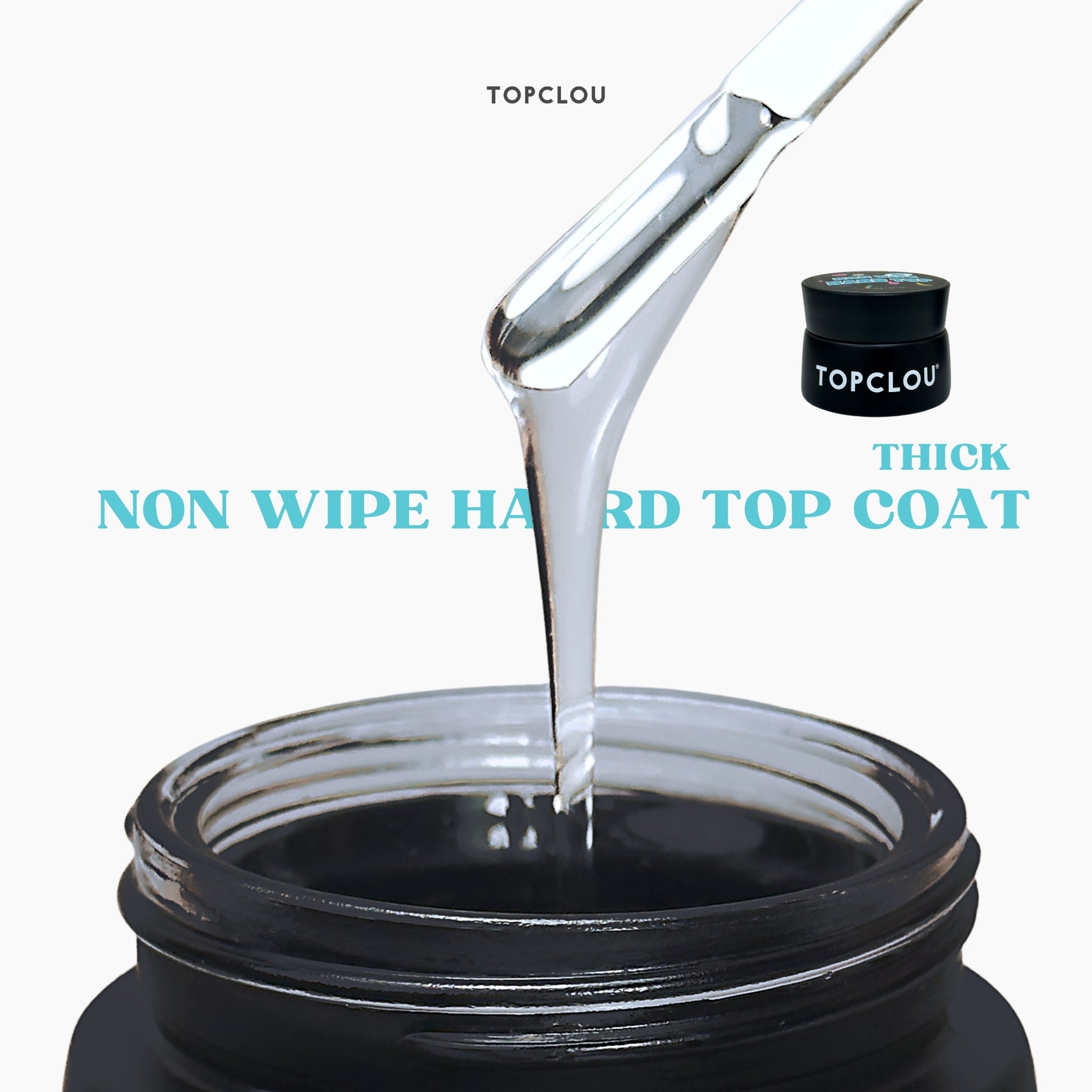 Topclou Nailhaus TOPCLOU Non Wipe Hard Top - Thick (20g)