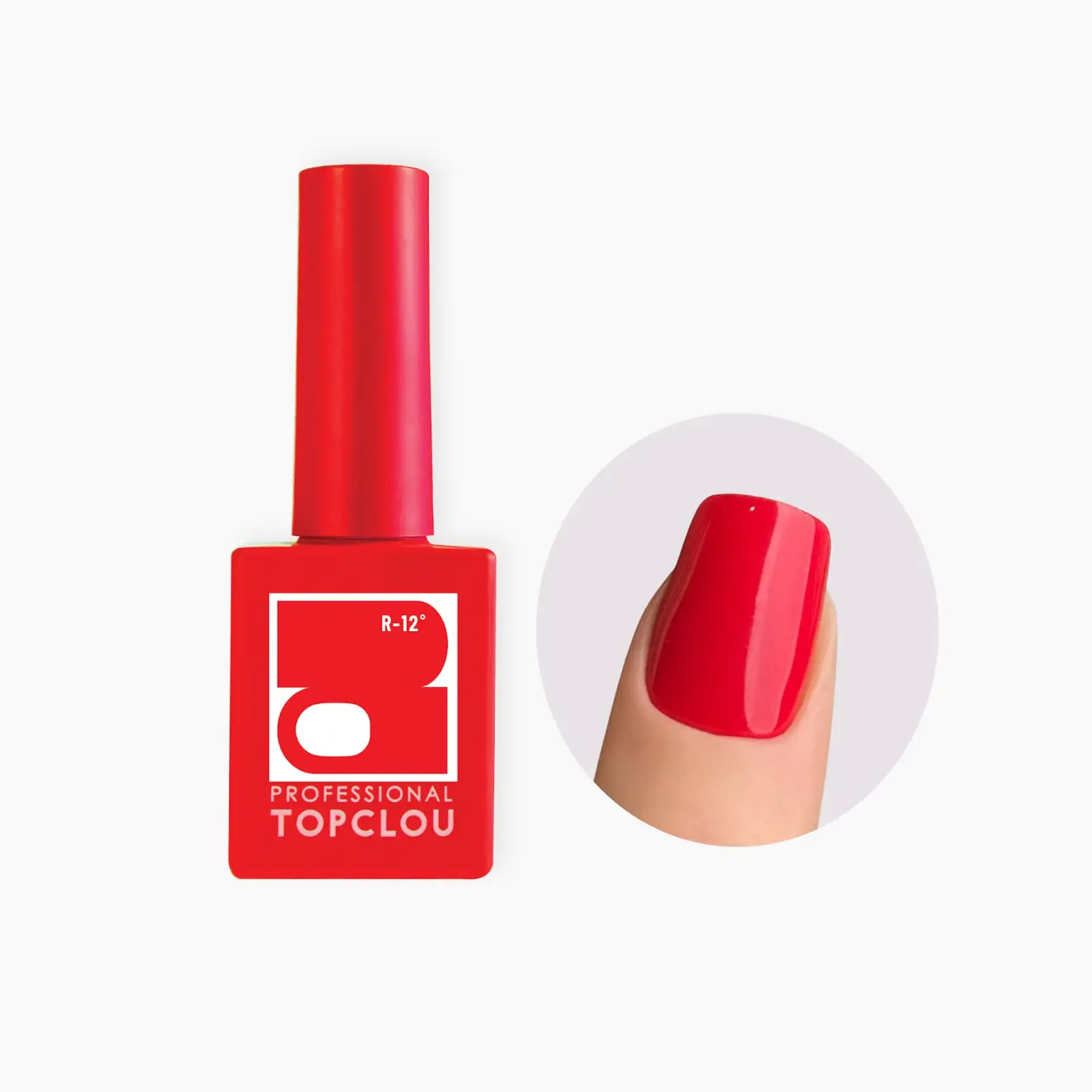 Topclou Nailhaus TOPCLOU R12 Cherry Red
